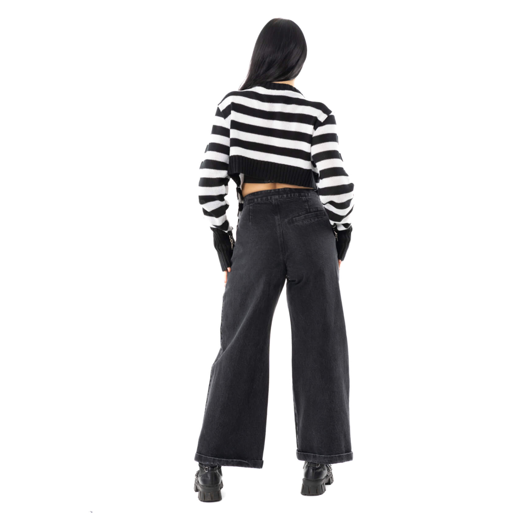 DEIA JEANS – BLACK STONEWASH