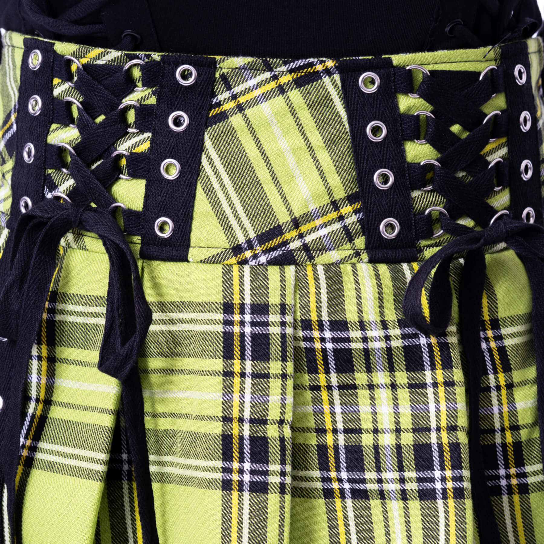 DIAZ SKIRT – GREEN CHECK