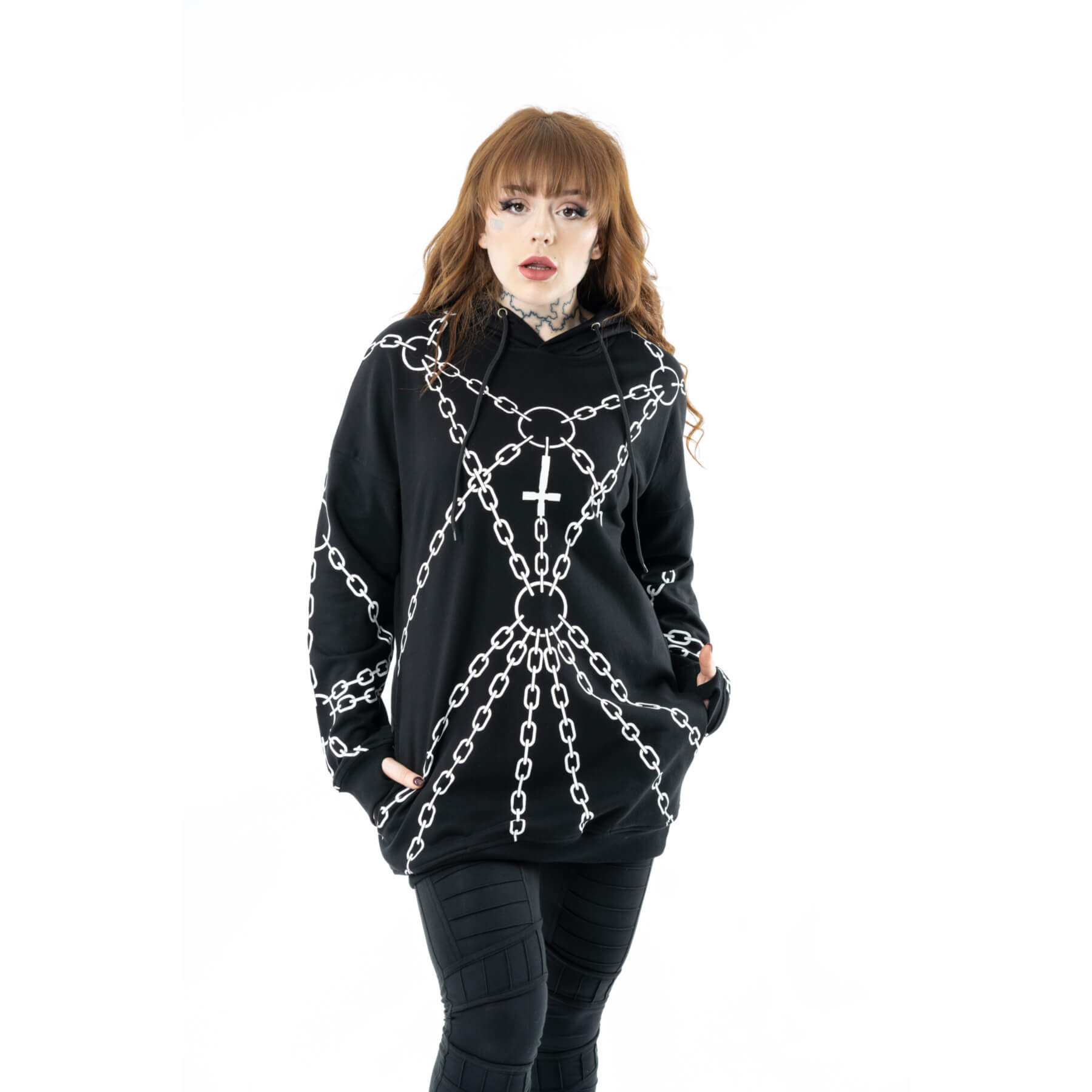 ENCHAINED HOOD – BLACK