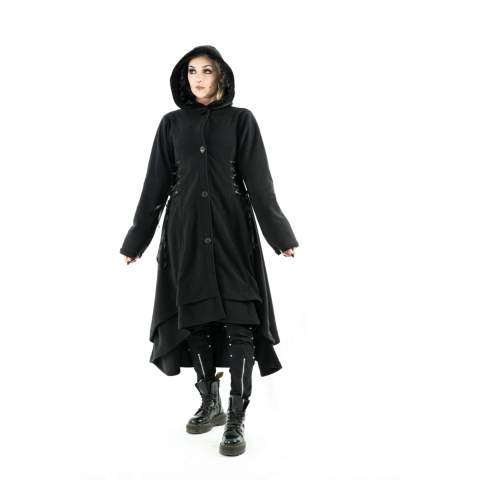 HOLLIER COAT – BLACK HOLLIER COAT – BLACK