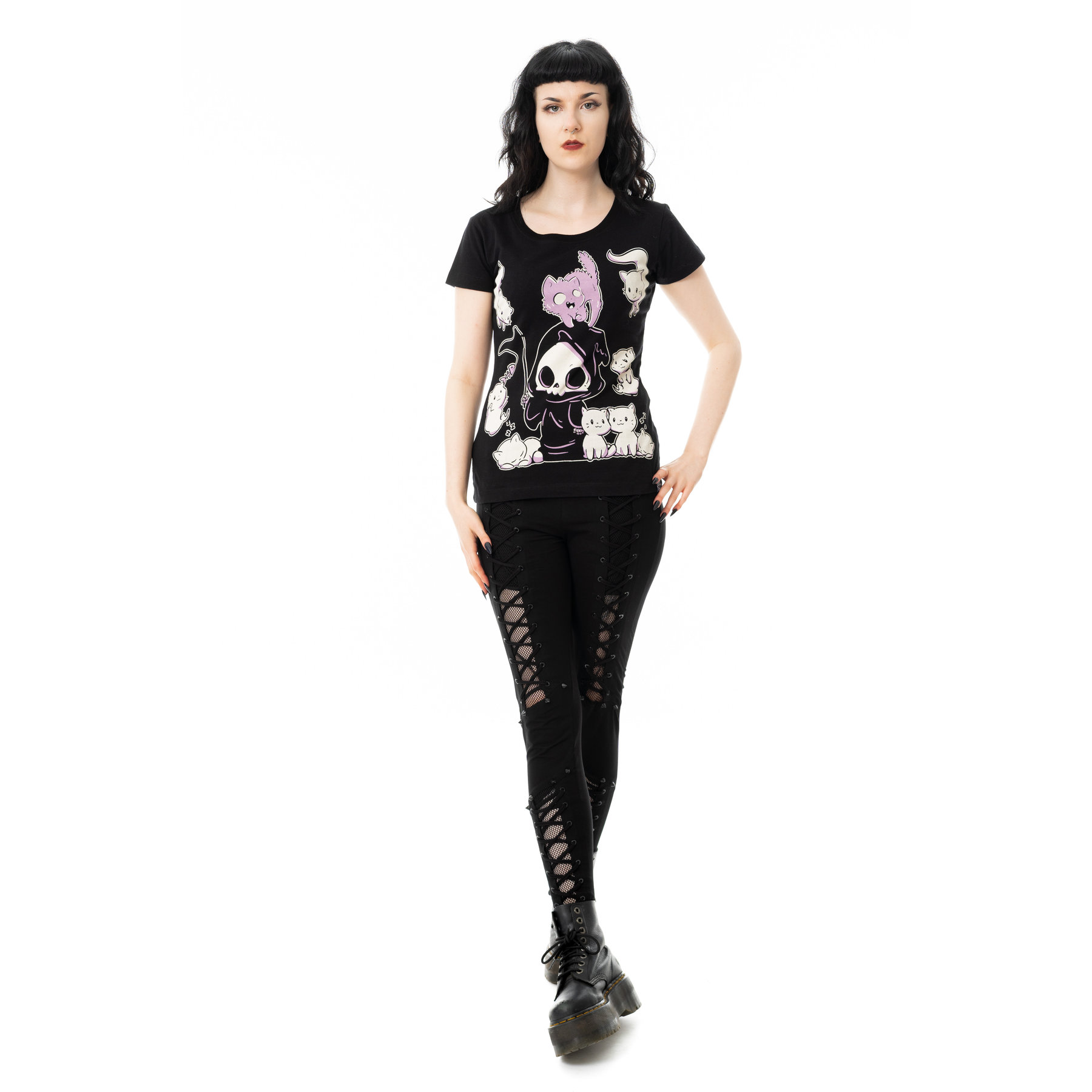 NINE LIVES T SHIRT – BLACK