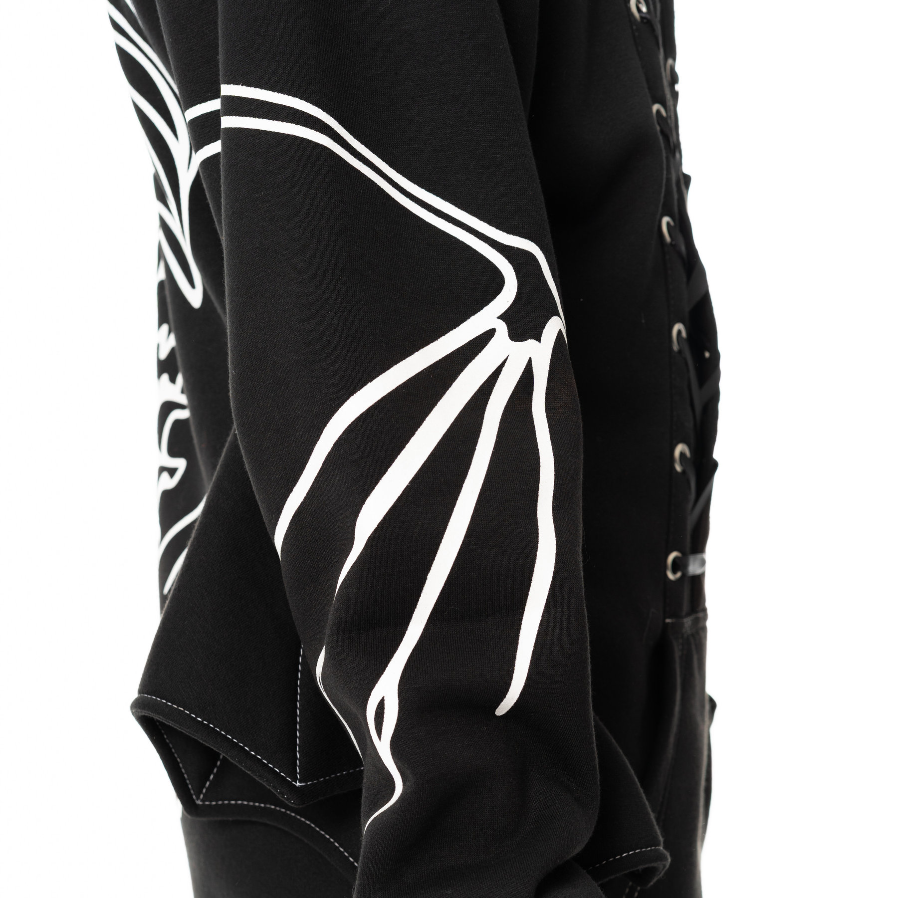 ANATOMY BAT HOOD – BLACK