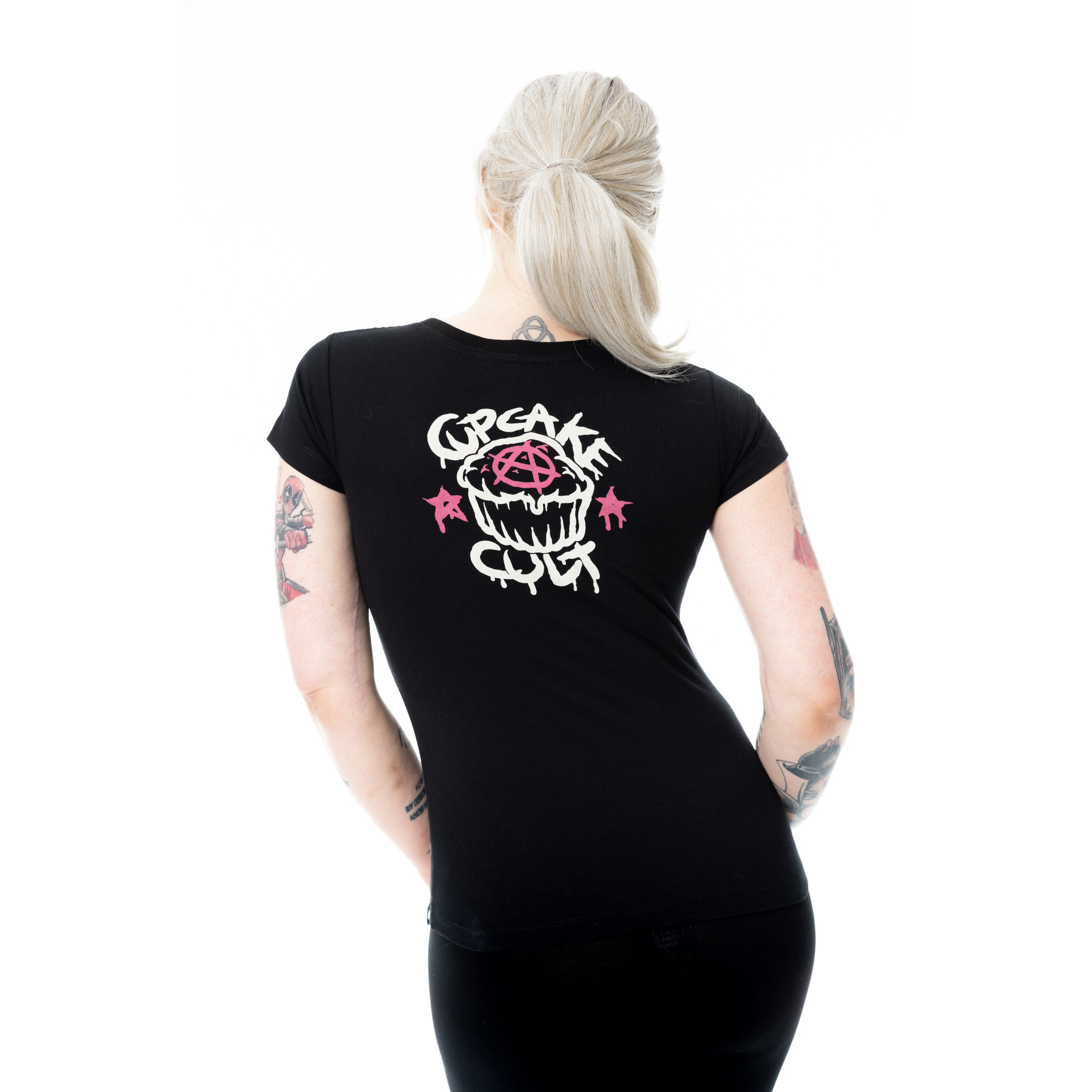CUTE GOTH T SHIRT – BLACK