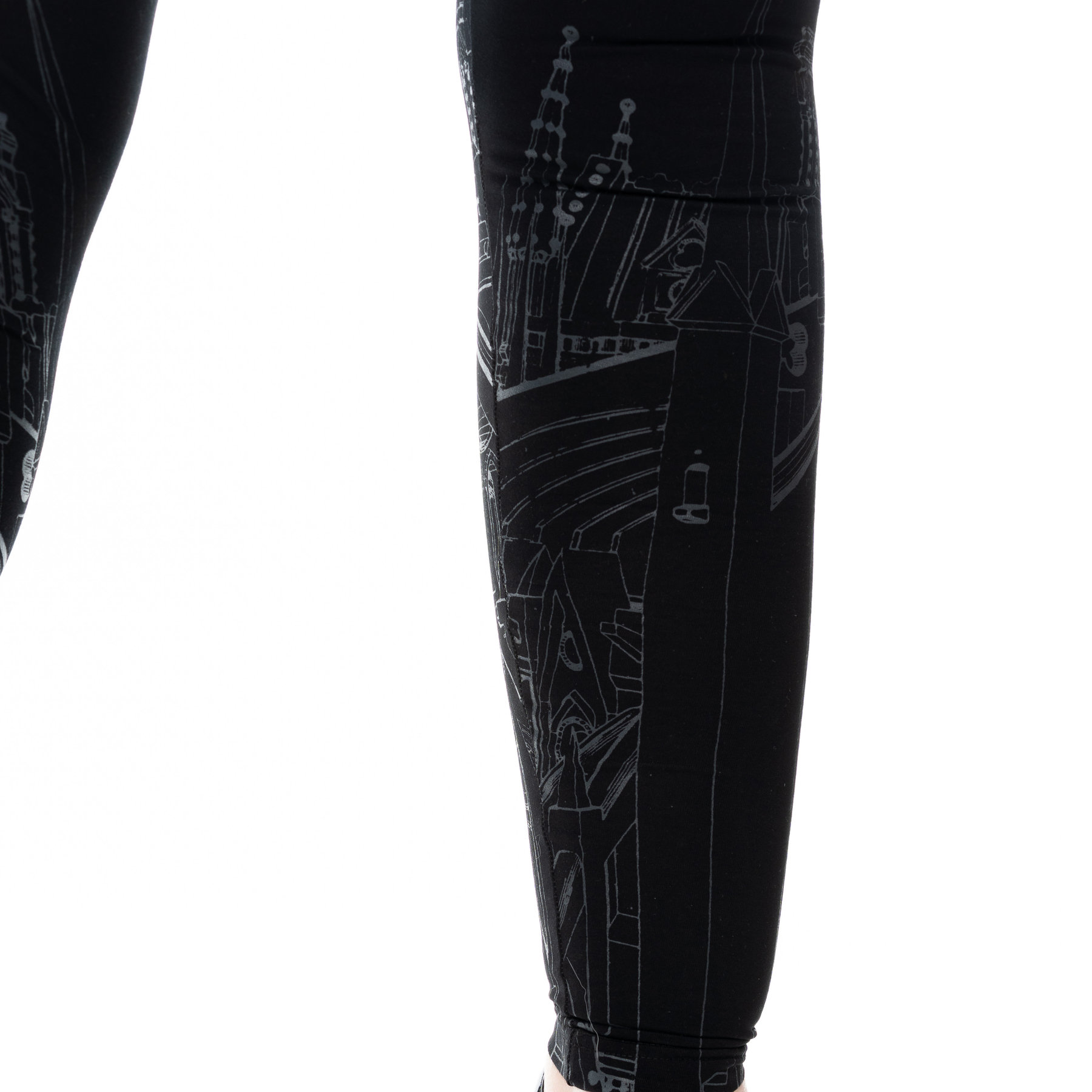 CATHEDRAL LEGGINGS – BLACK