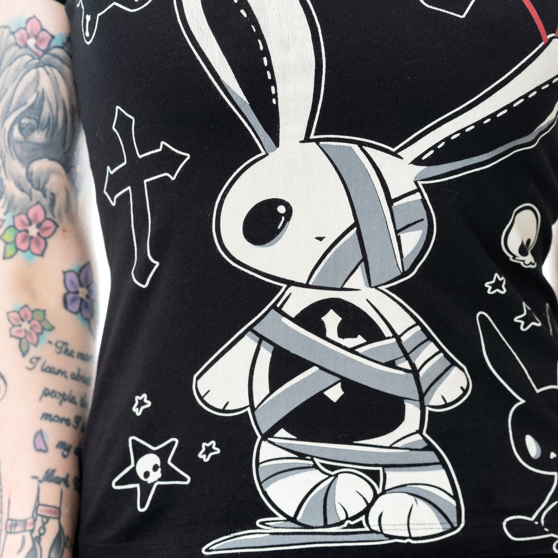 DEATH BUNNIES T SHIRT – BLACK