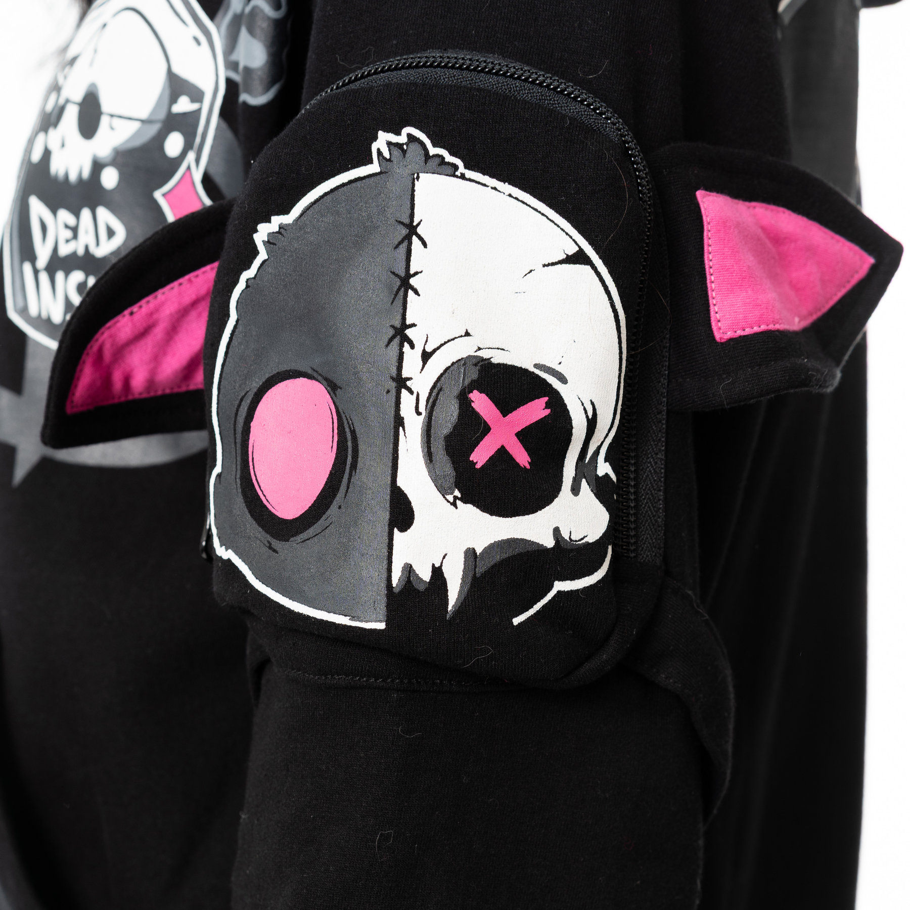 DEATH POTION HOOD – BLACK