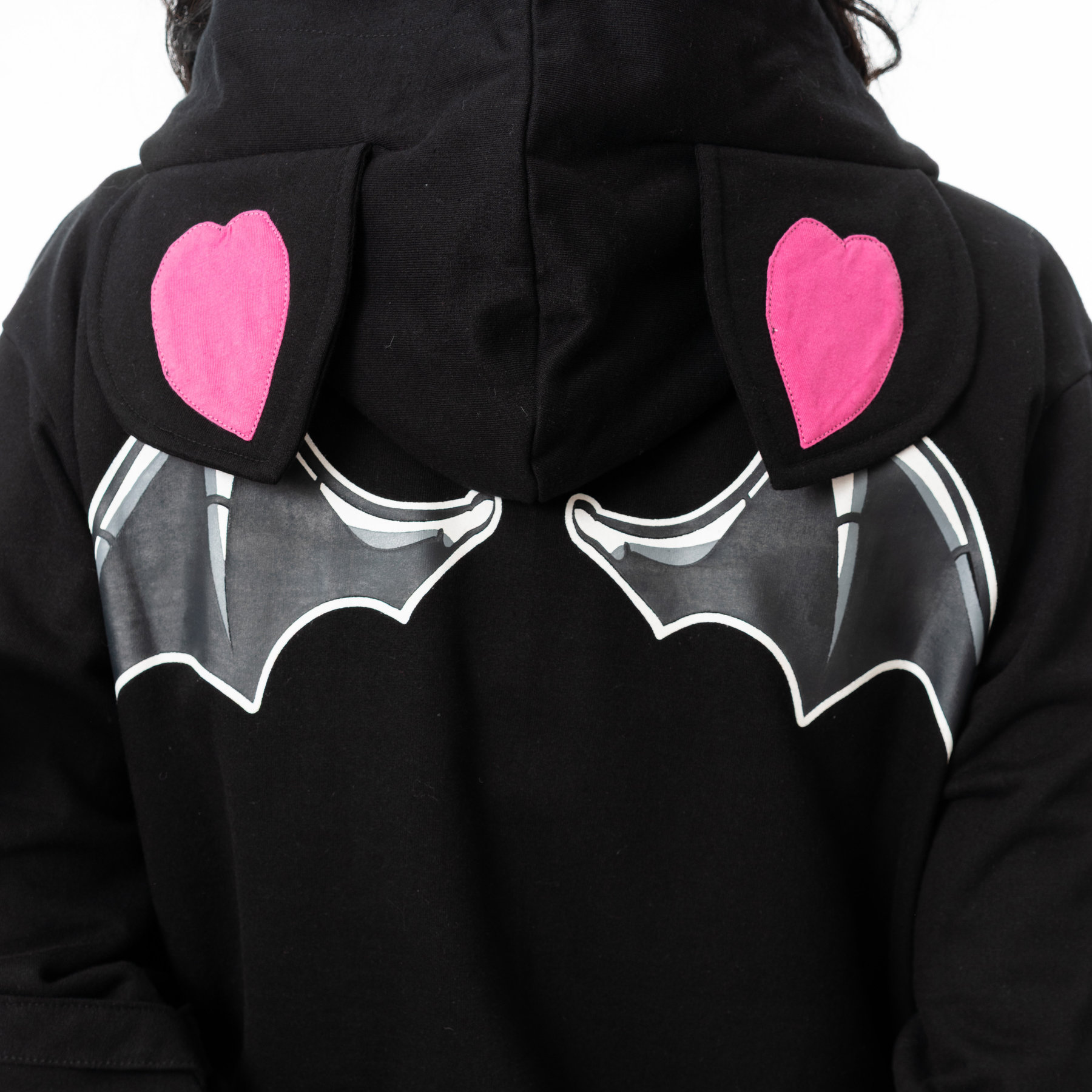 DEATH POTION HOOD – BLACK