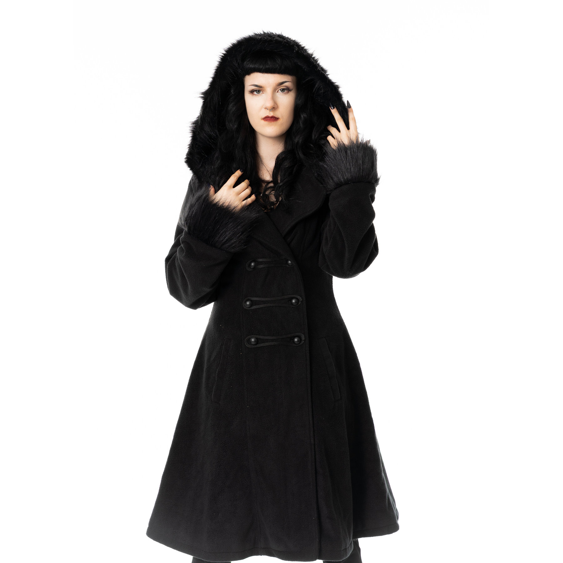 EIRWEN COAT – BLACK