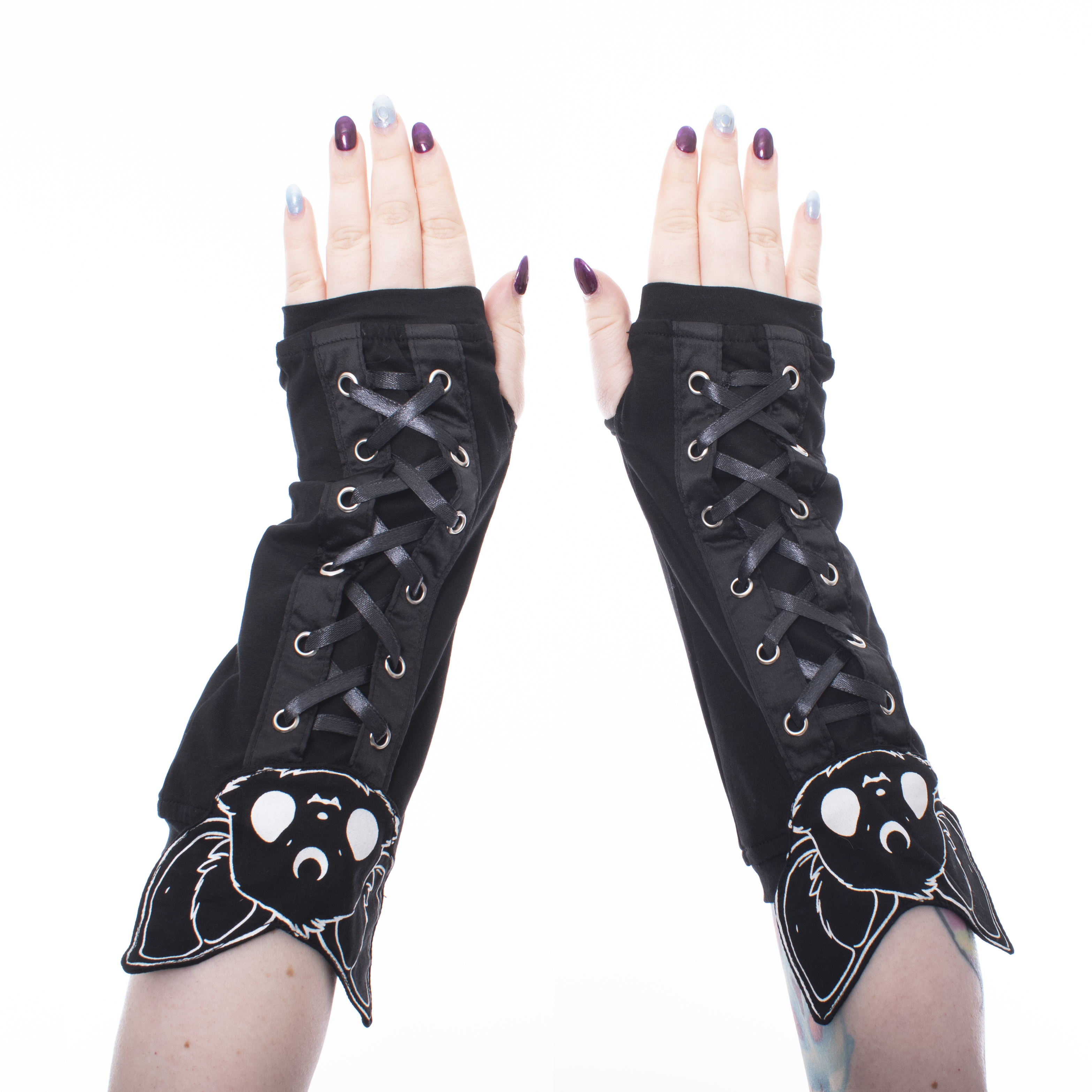 LUNA ARMWARMERS – BLACK