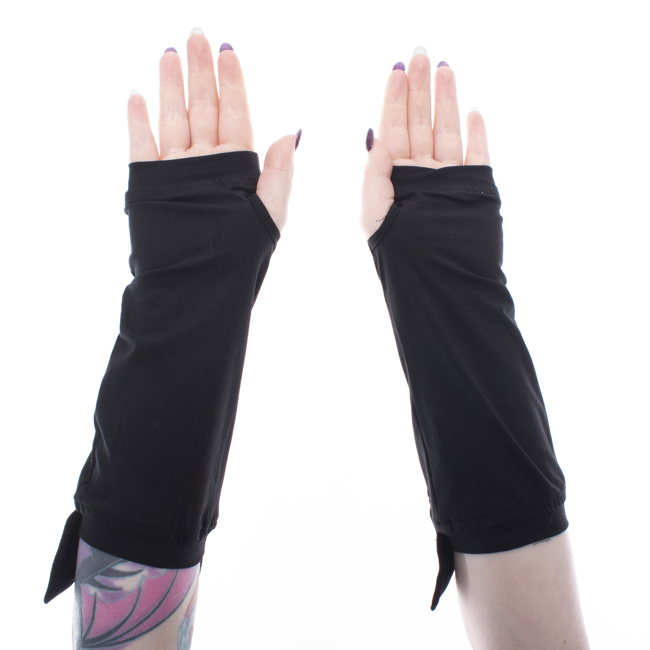 LUNA ARMWARMERS – BLACK