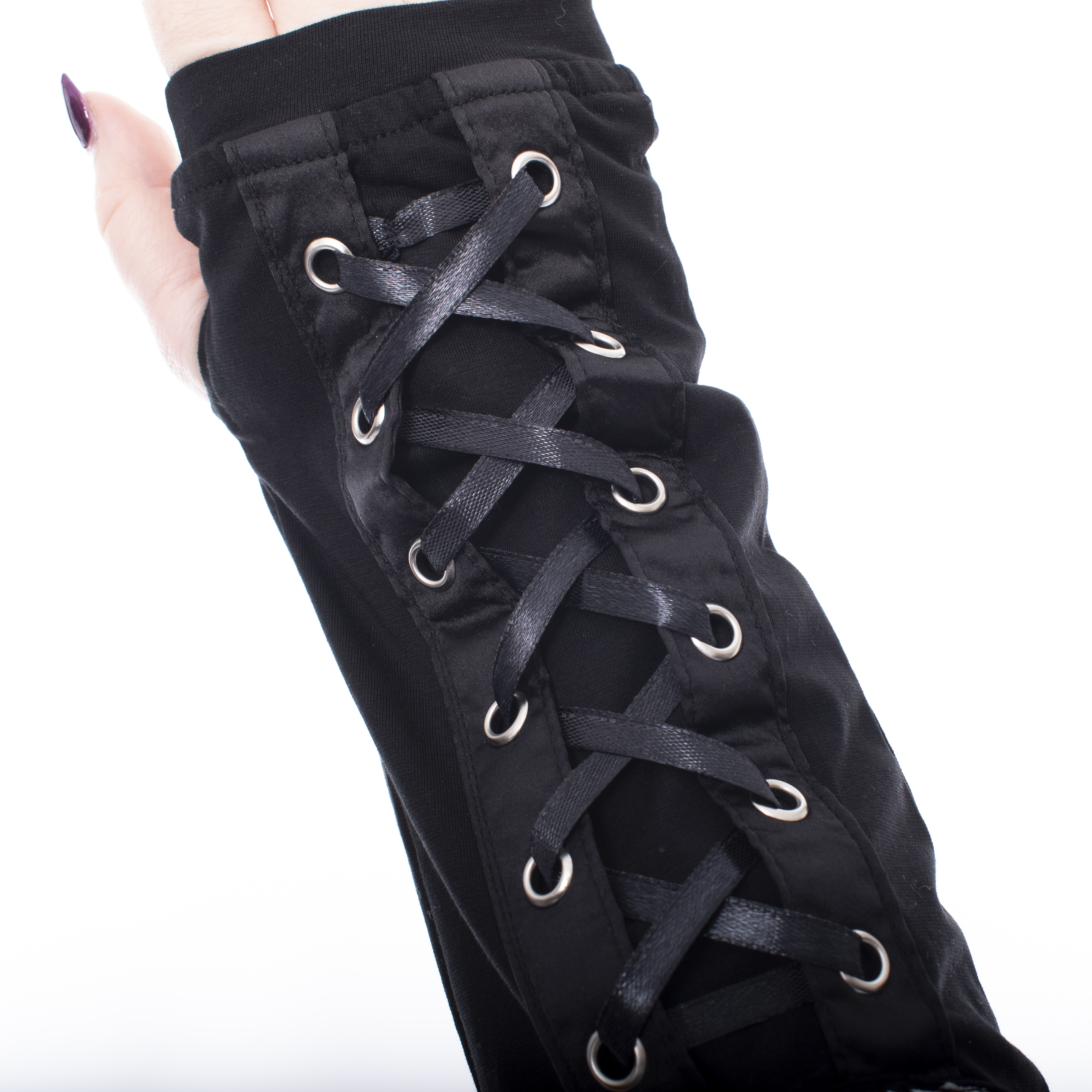 LUNA ARMWARMERS – BLACK