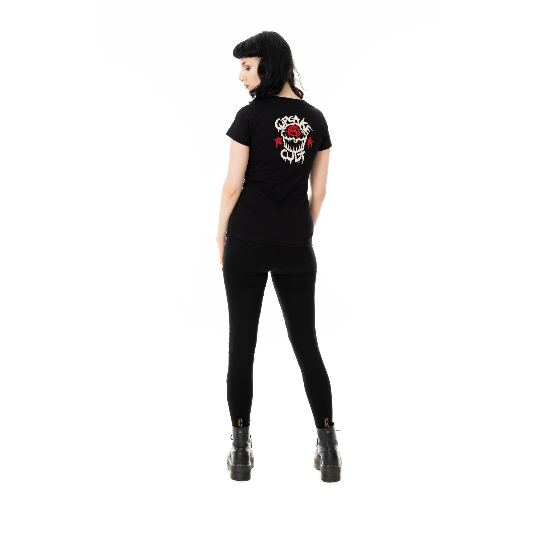 PHANTOM KITTY T SHIRT – BLACK