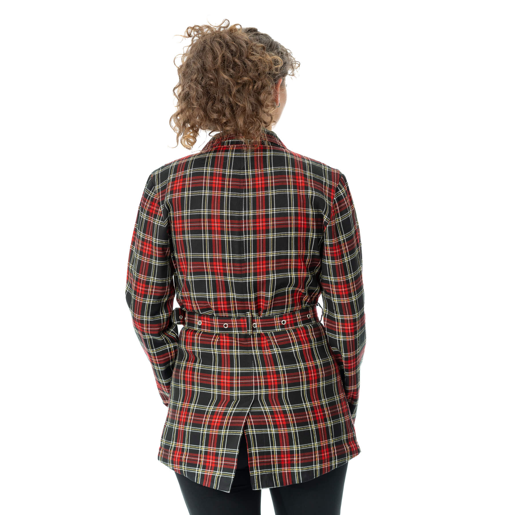 MACABRE BLAZER JACKET – BLACK CHECK