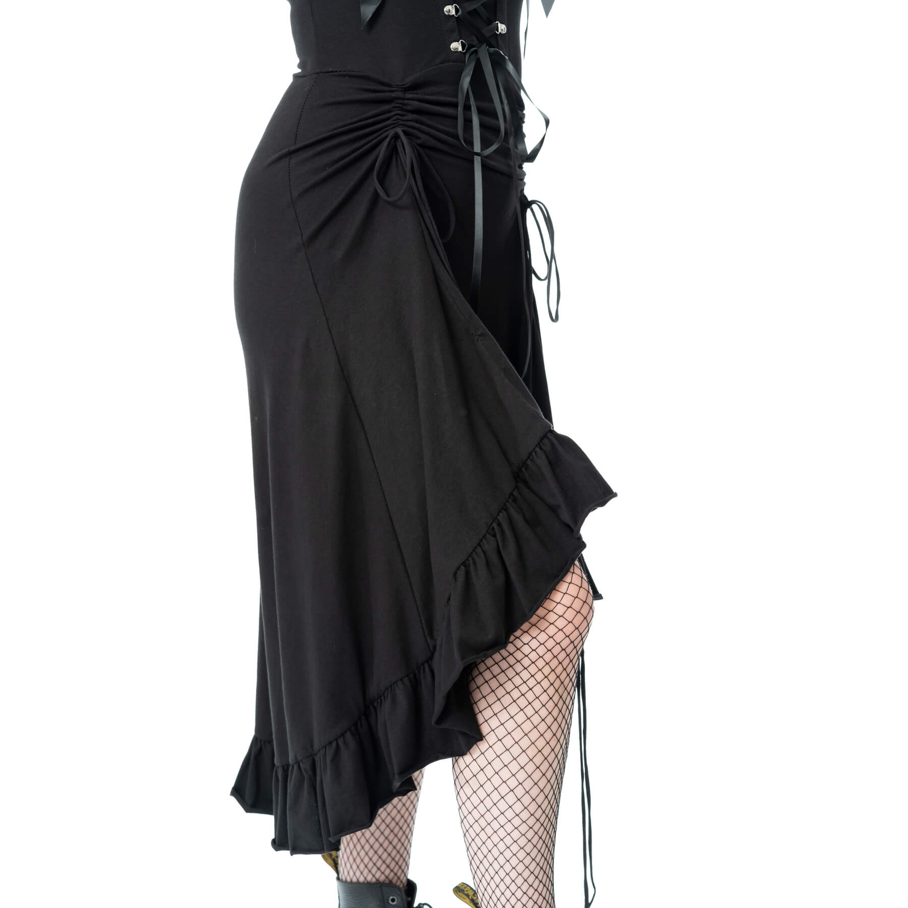 MIDNIGHT COVEN DRESS – BLACK
