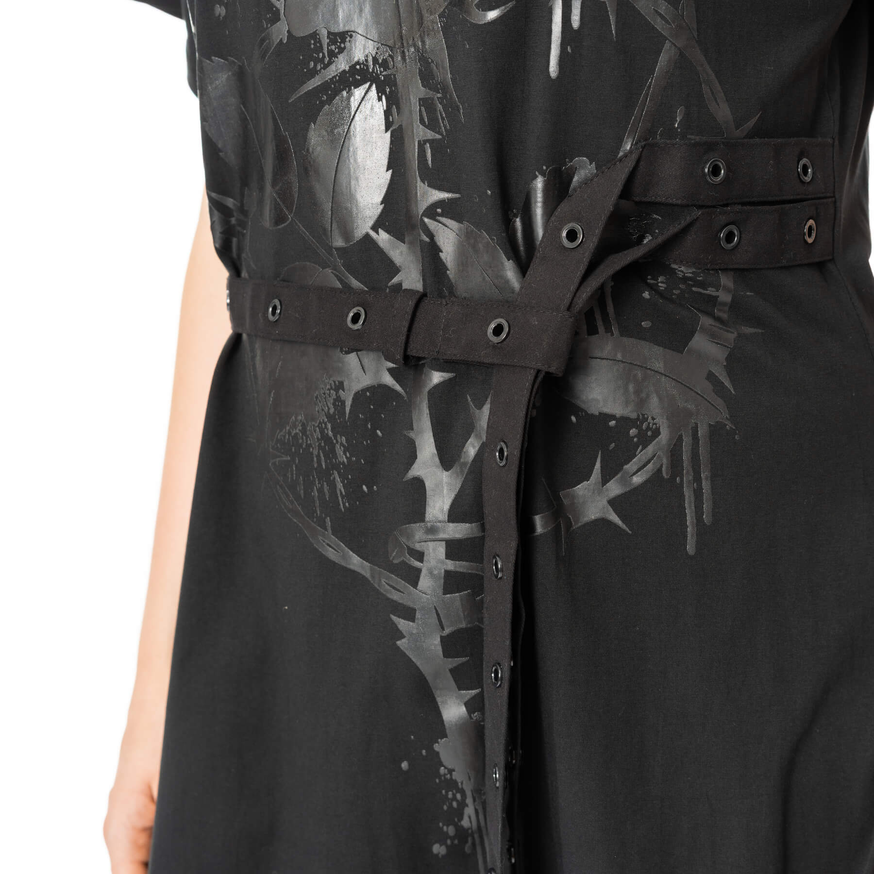 NOIR THORN DRESS – BLACK