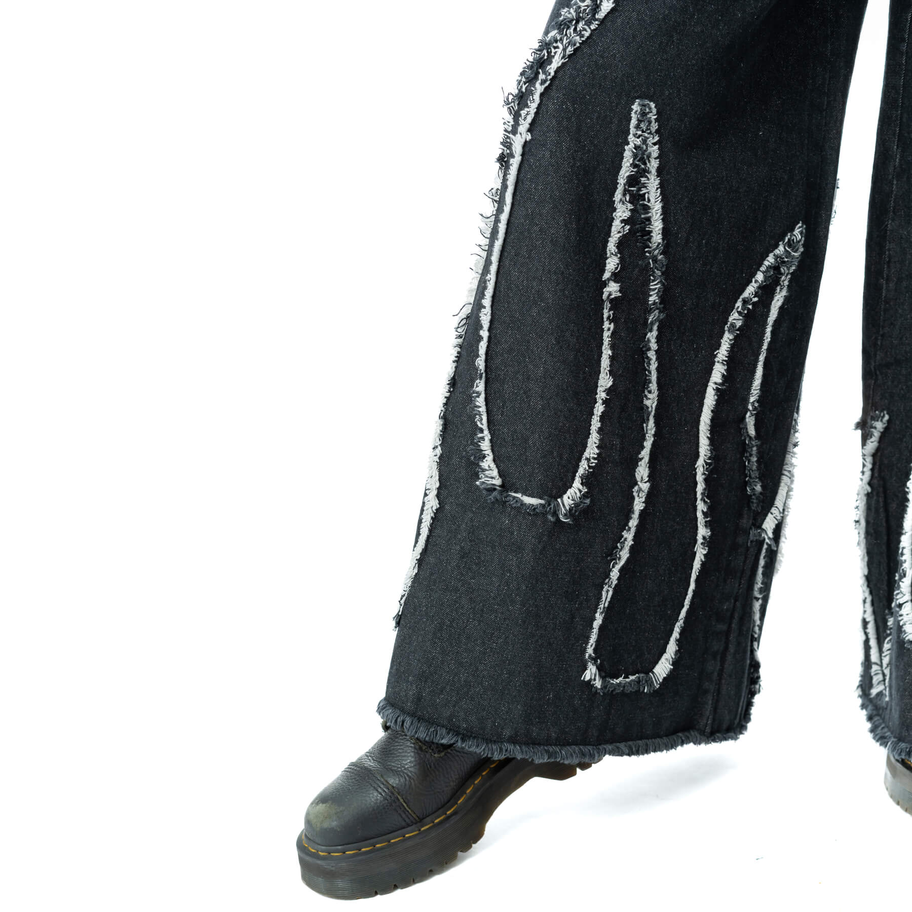 ABLAZE JEANS – BLACK STONEWASH