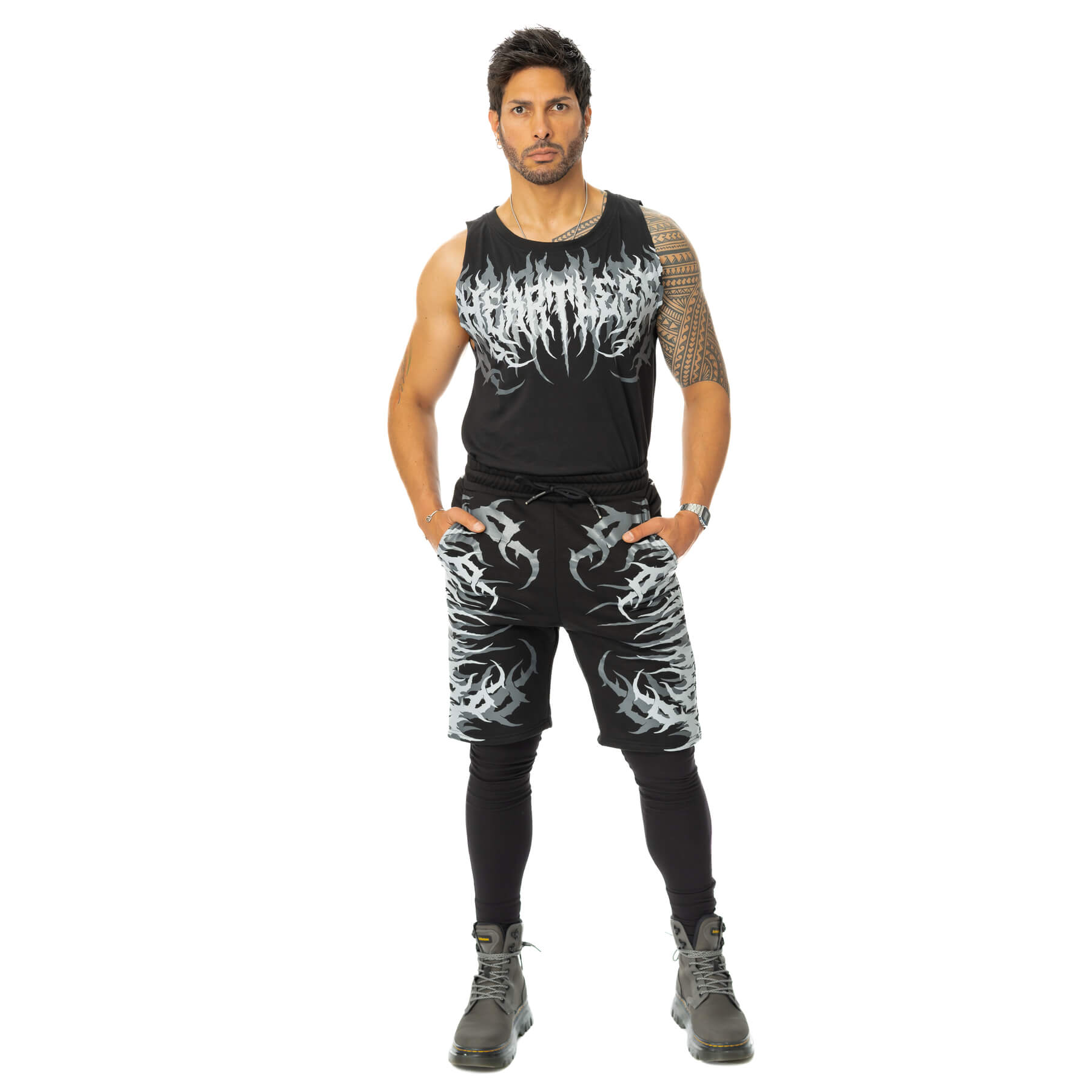 AKUMU PANTS – BLACK/GREY