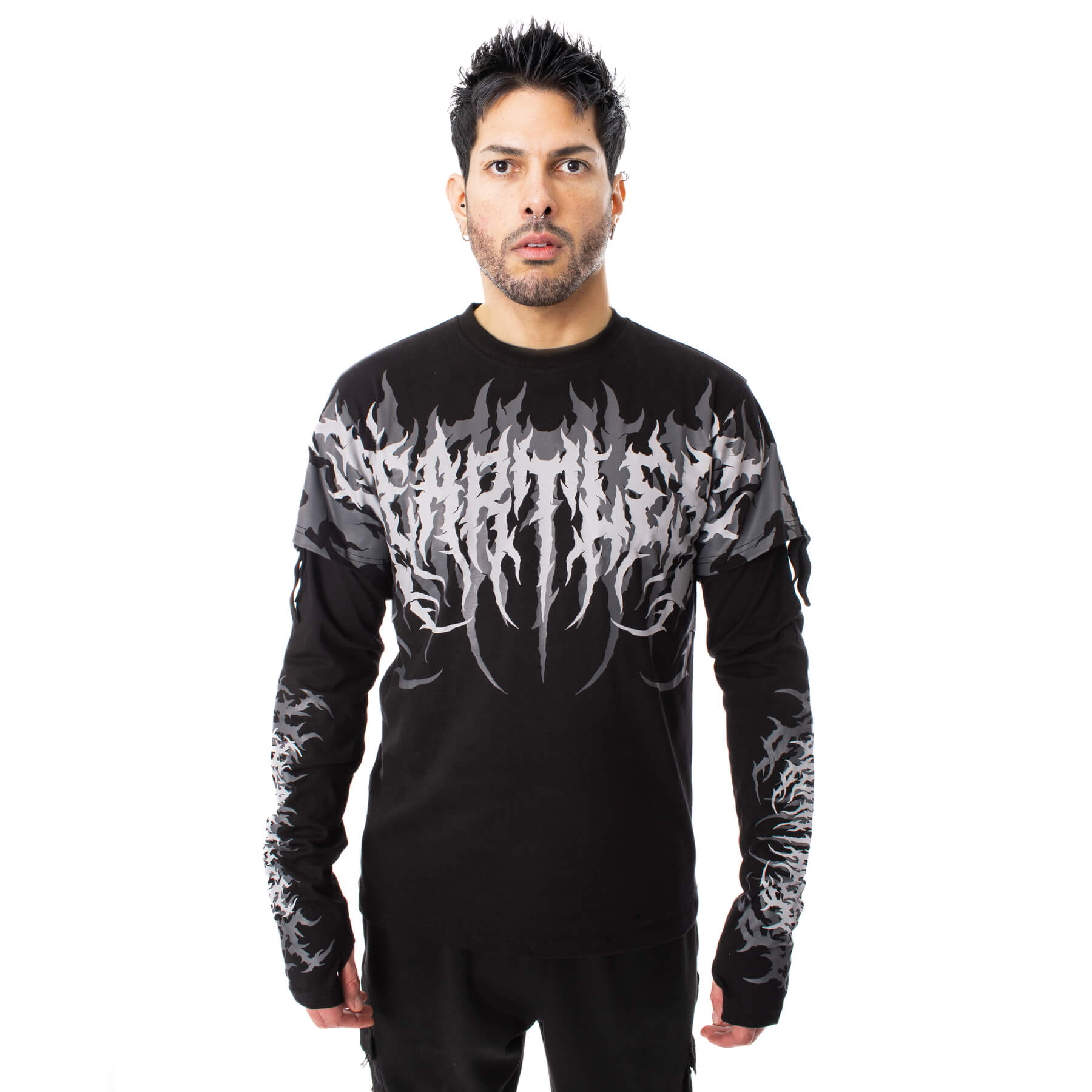 AKUMU TOP – BLACK/GREY