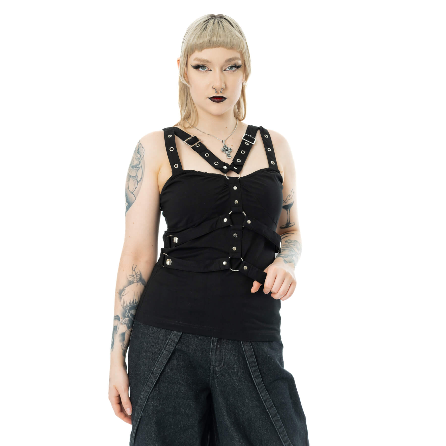AMARANTH TOP – BLACK