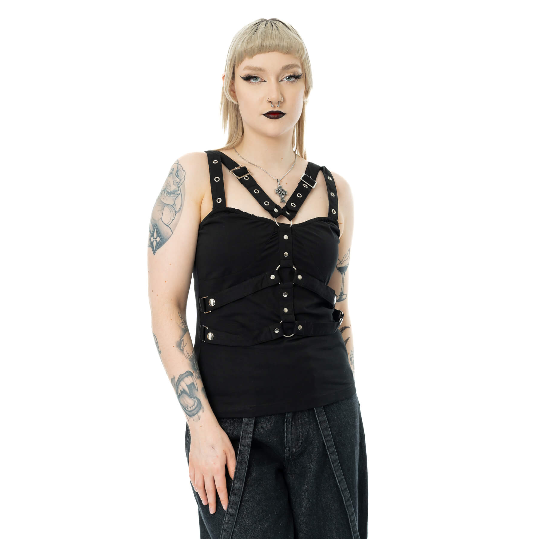 AMARANTH TOP – BLACK