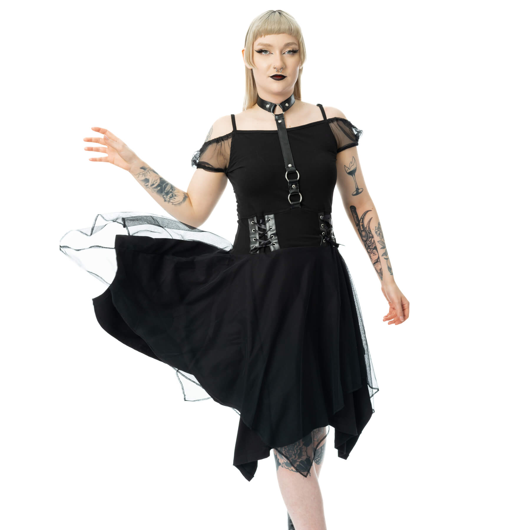 BANSHEE DRESS – BLACK