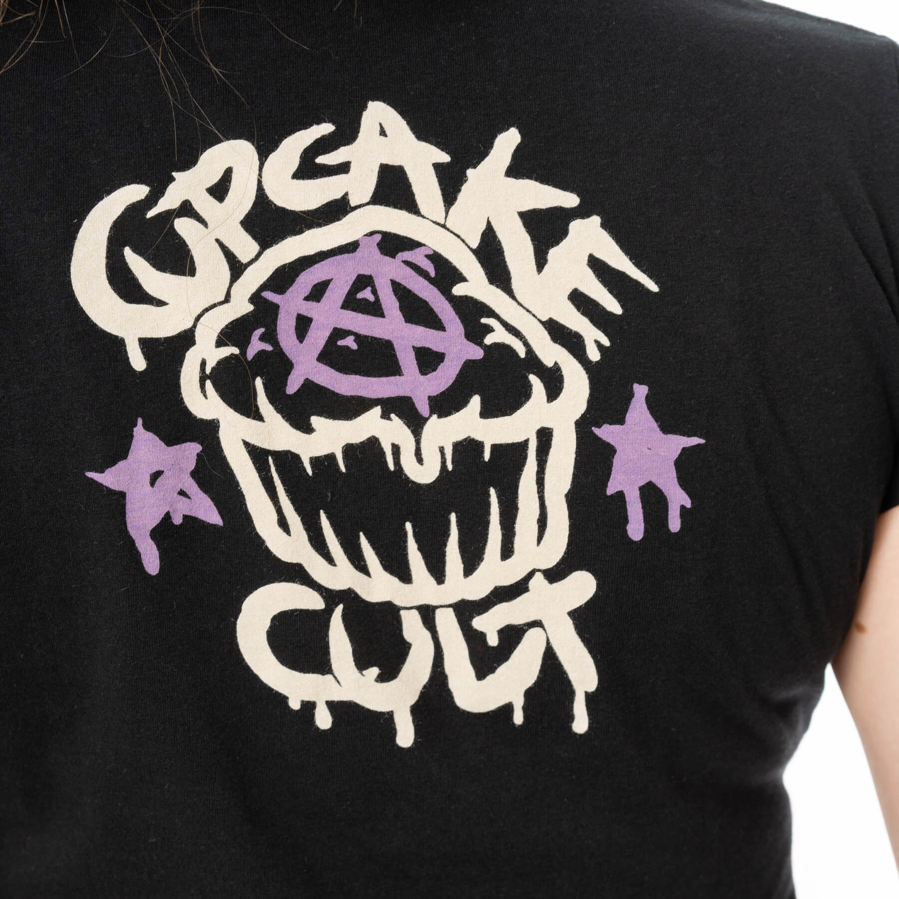 BAT GHOUL T SHIRT – BLACK