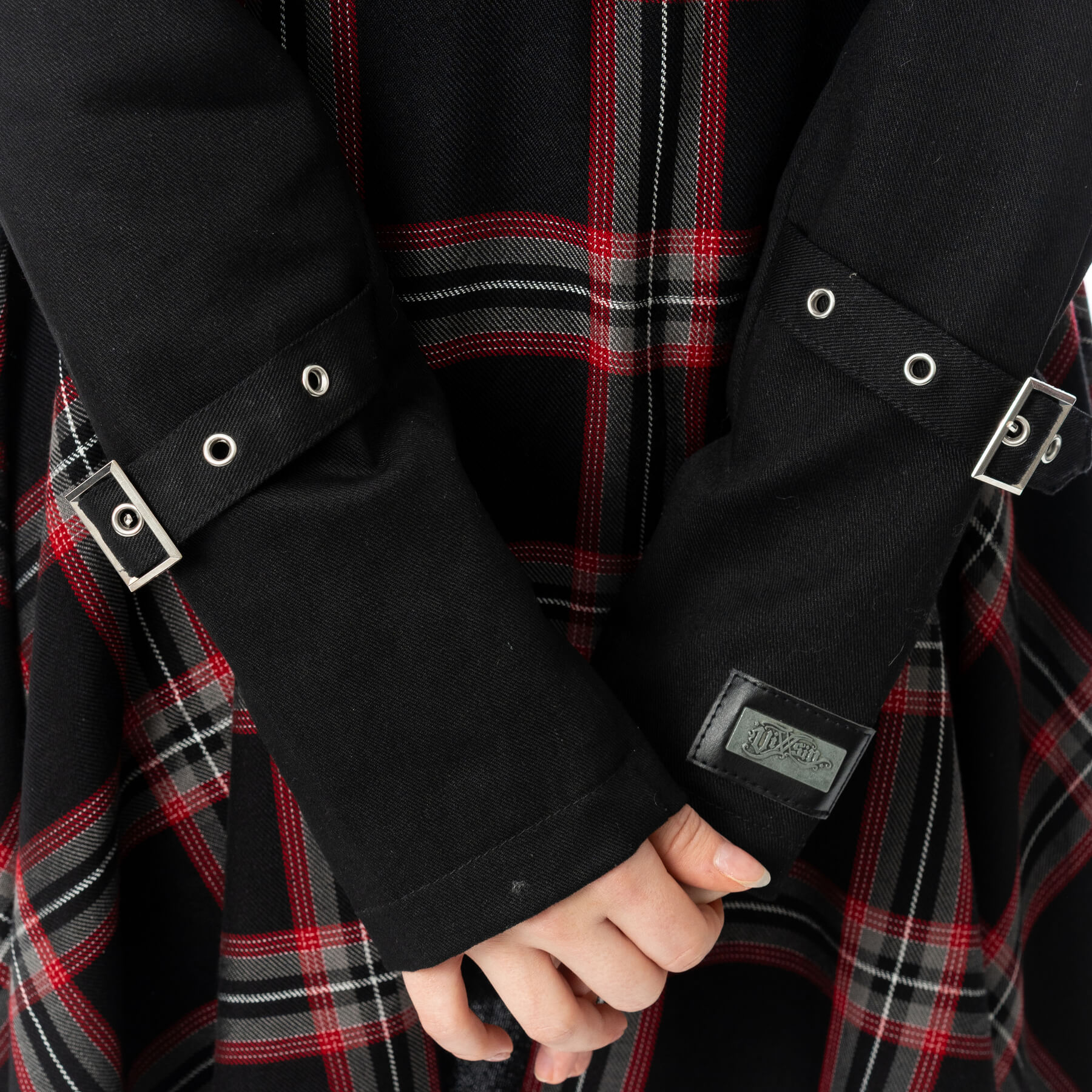 CERISE JACKET – BLACK/BLACK CHECK