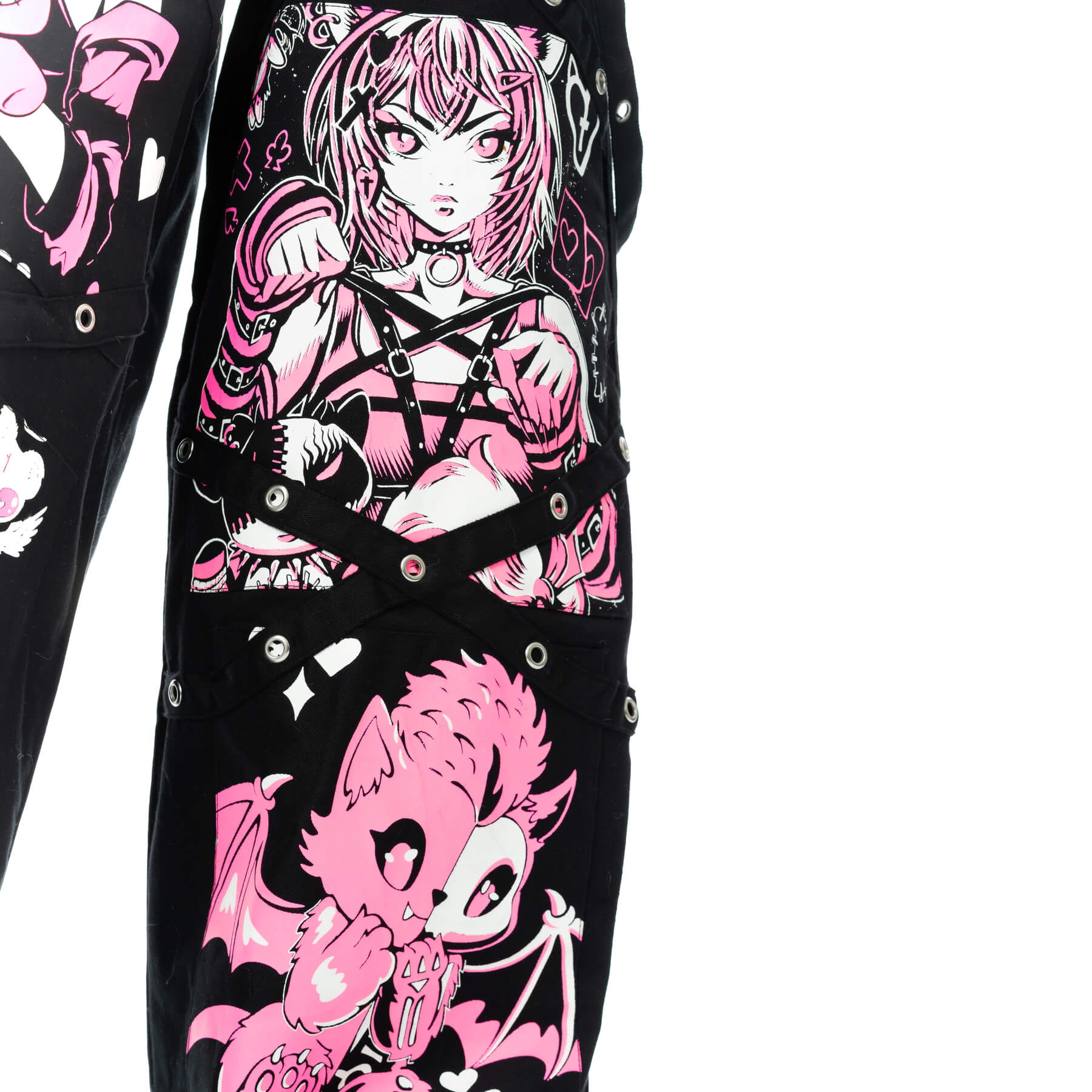 DOLLHOUSE DETENTION PANTS – BLACK