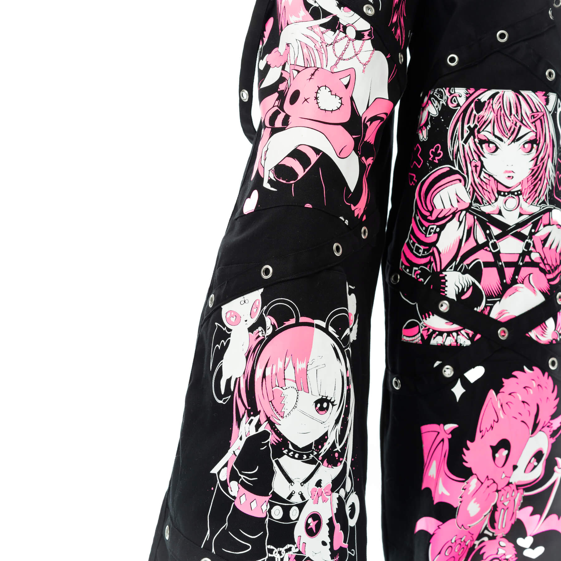 DOLLHOUSE DETENTION PANTS – BLACK