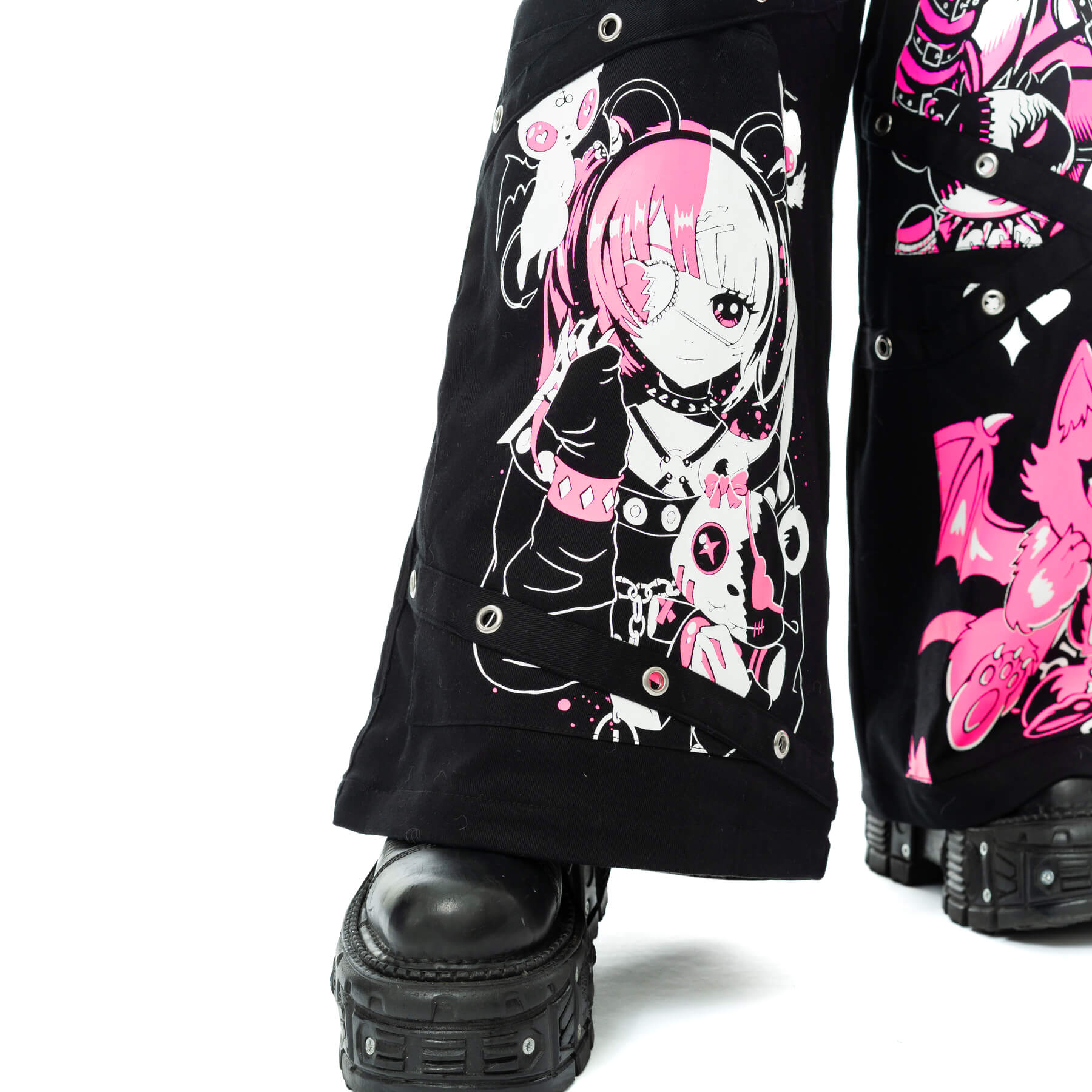 DOLLHOUSE DETENTION PANTS – BLACK