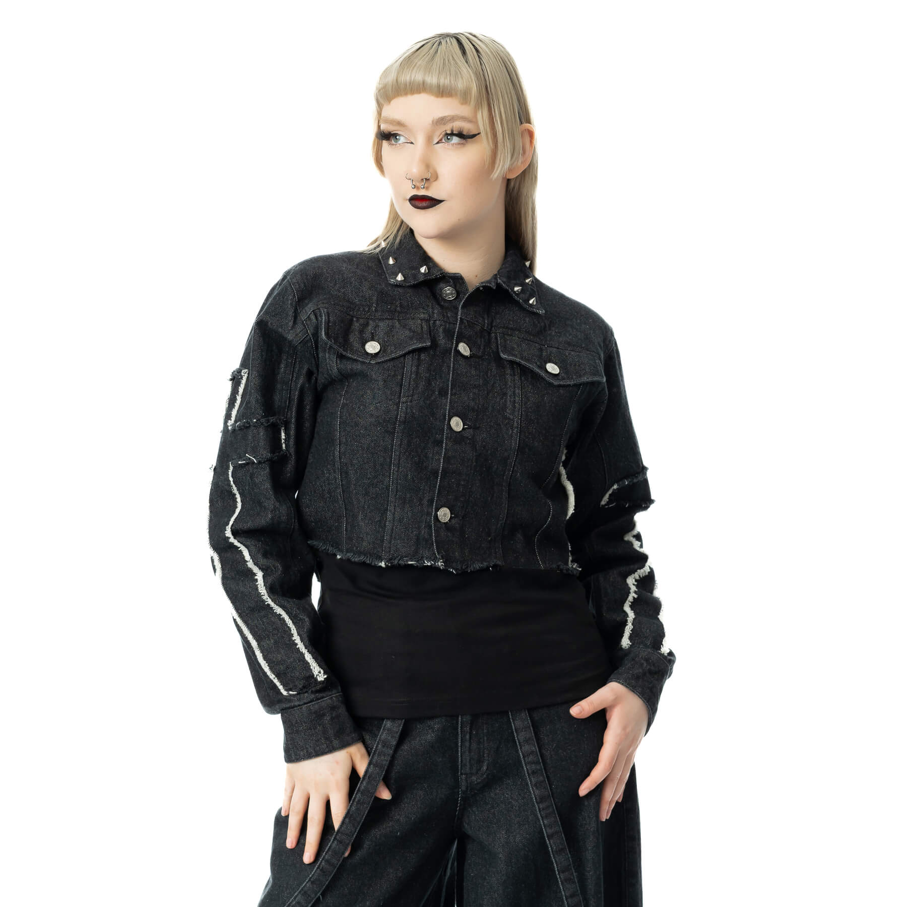 ETERNAL REST JACKET – BLACK STONEWASH
