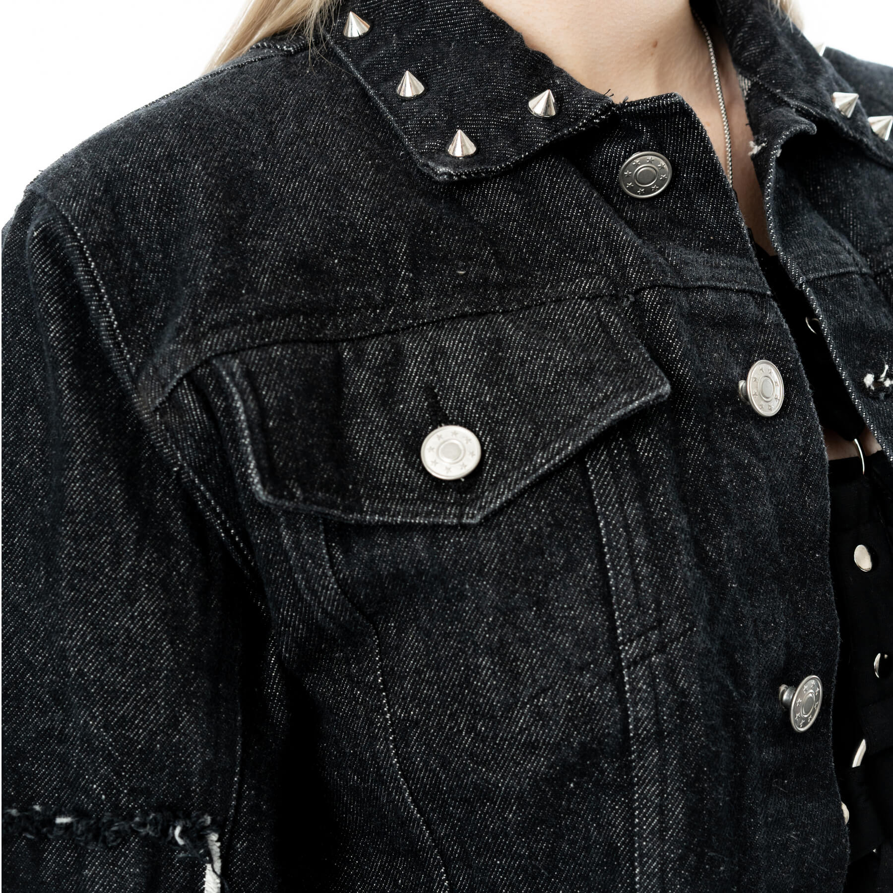ETERNAL REST JACKET – BLACK STONEWASH