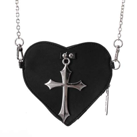 FAITHLESS HEART COIN PURSE – BLACK FAITHLESS HEART COIN PURSE – BLACK