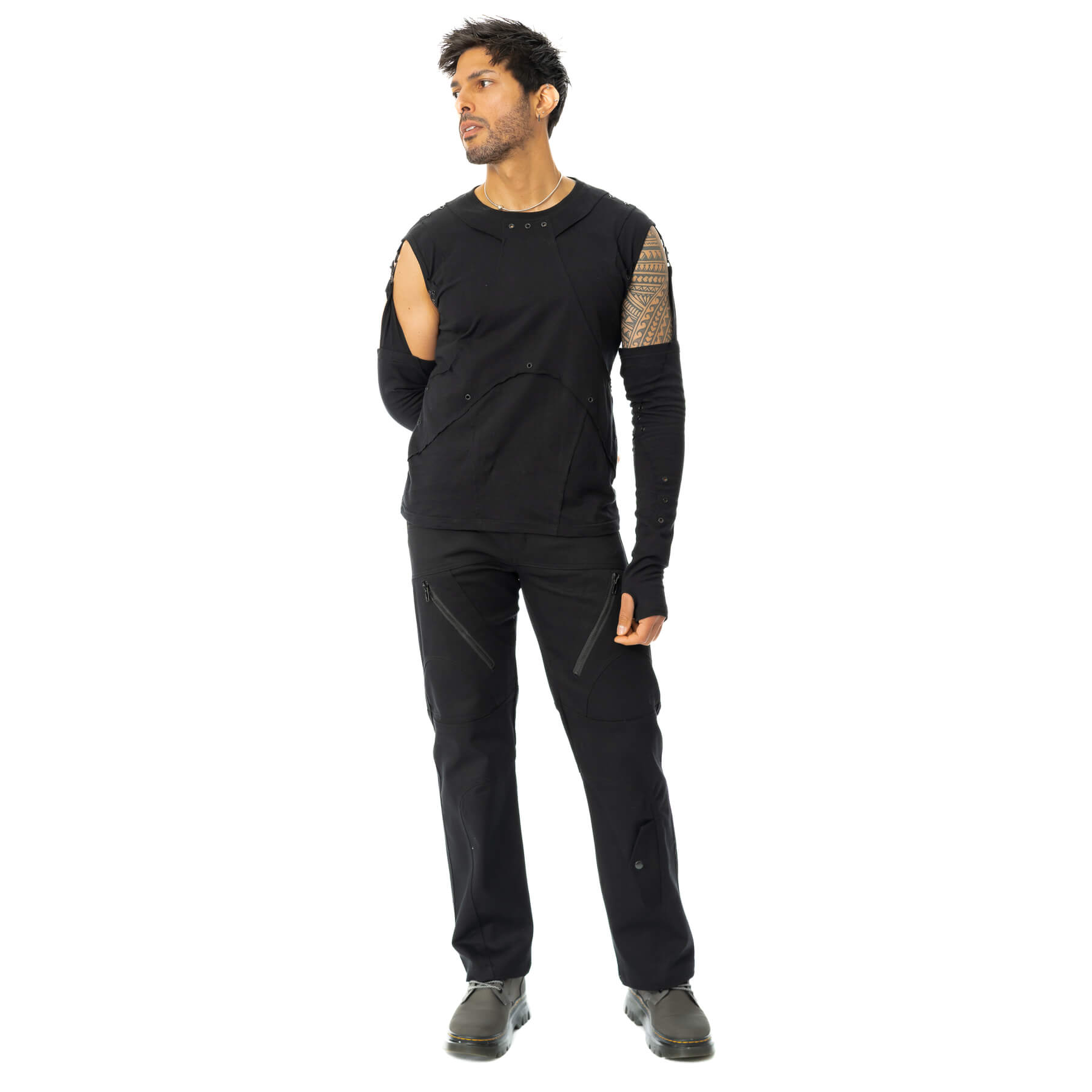 GLOOMTEK TOP – BLACK