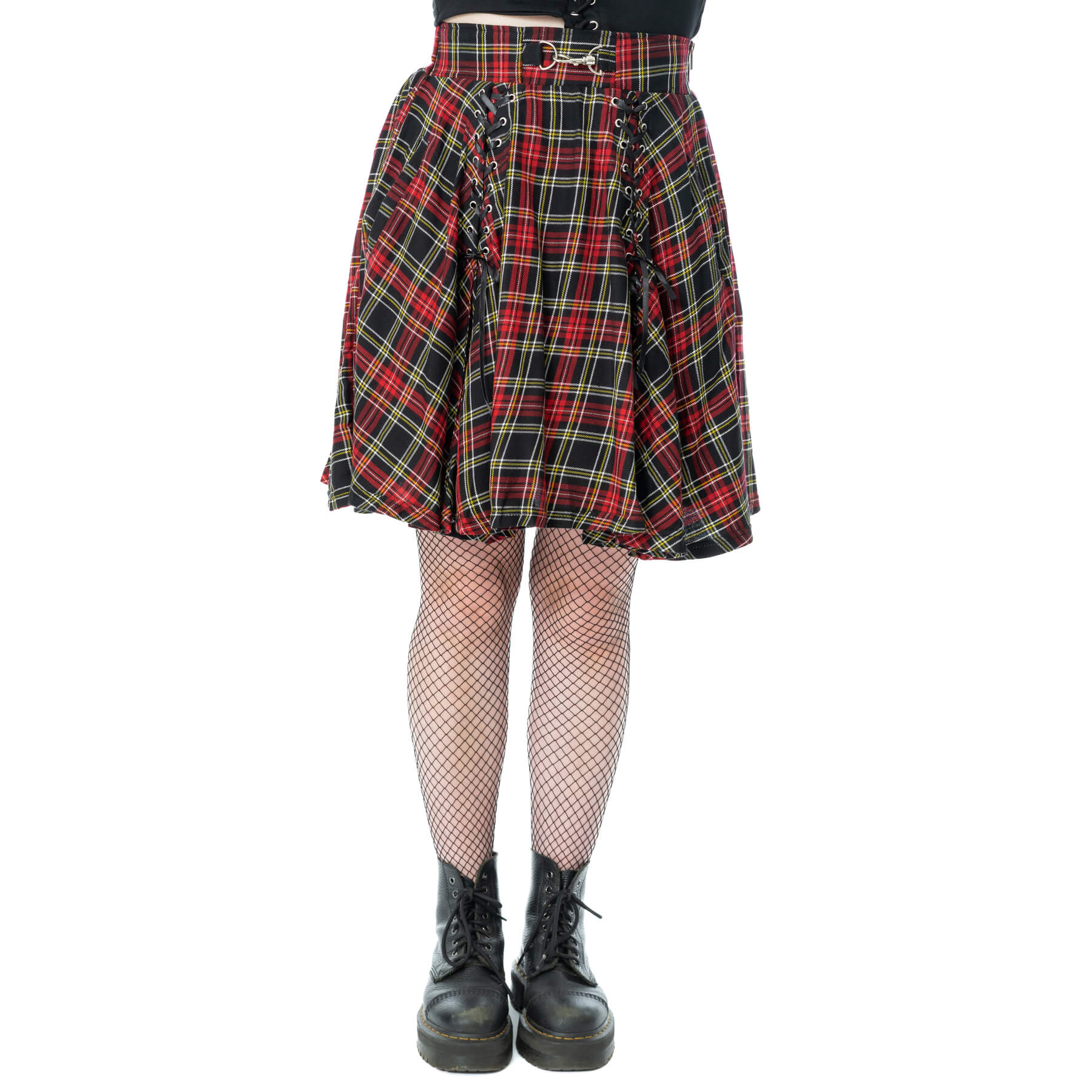 HELENI SKIRT – BLACK CHECK