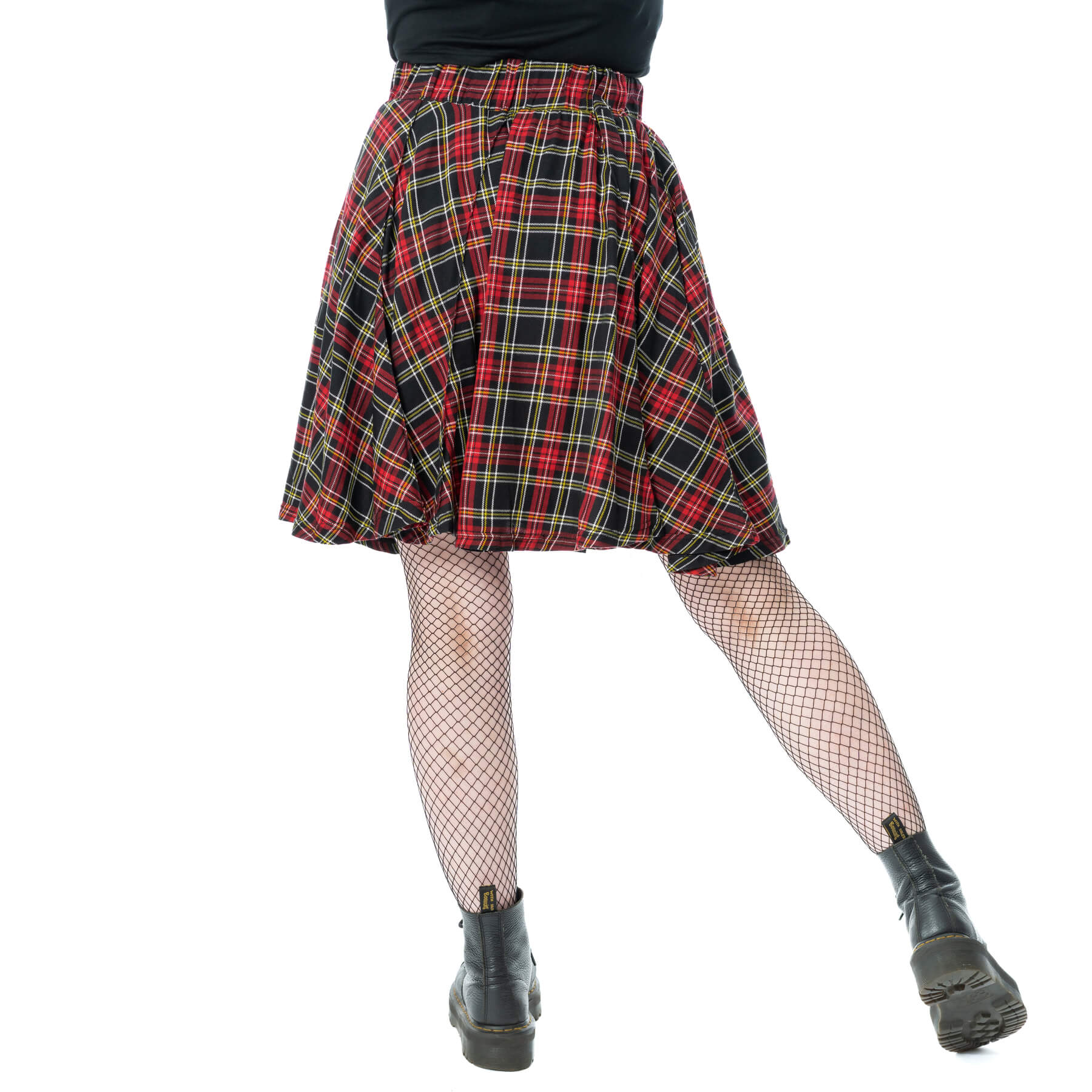 HELENI SKIRT – BLACK CHECK