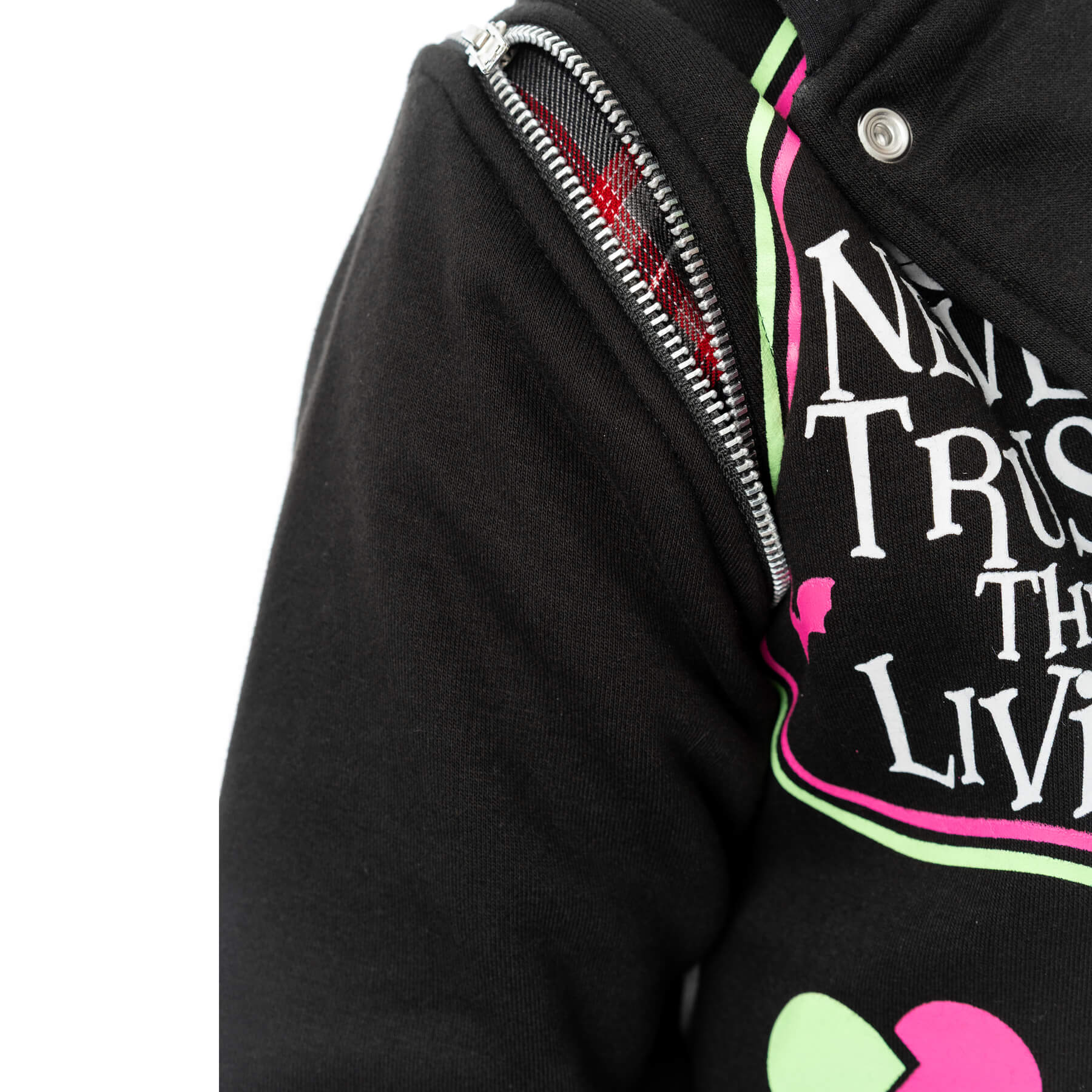 HEX BEAR VARSITY JACKET – BLACK