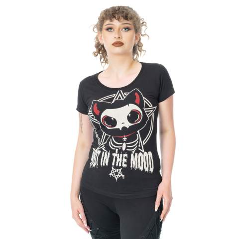 IN THE MOOD T SHIRT – BLACK IN THE MOOD T SHIRT – BLACK