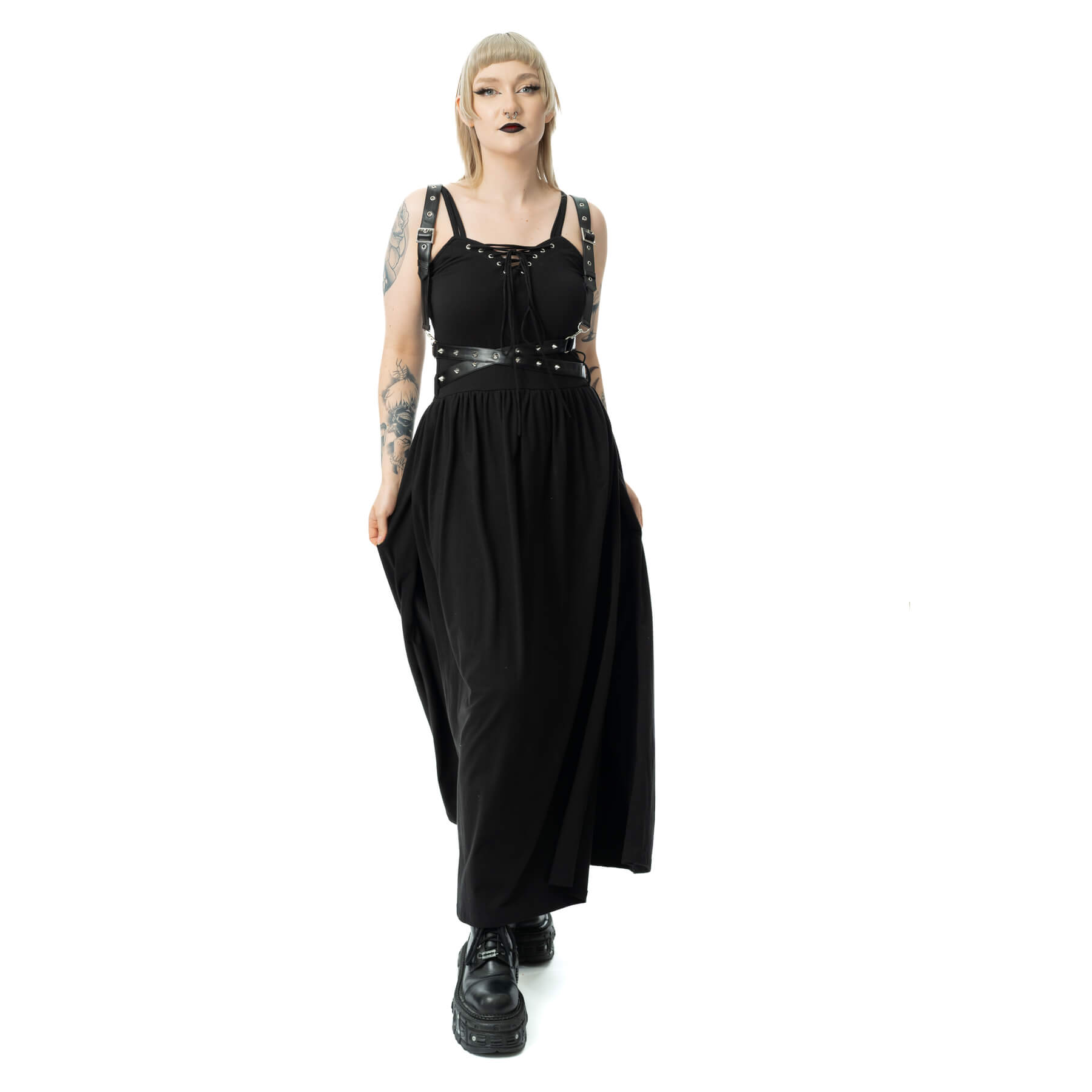 JUNIA MAXI DRESS – BLACK
