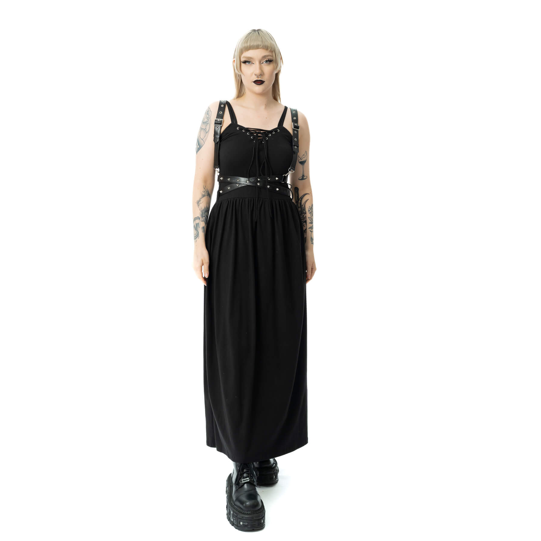 JUNIA MAXI DRESS – BLACK