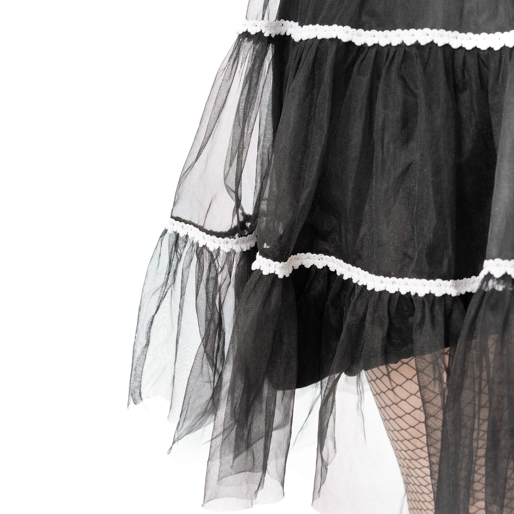 PHANTOM WALTZ DRESS – BLACK/WHITE