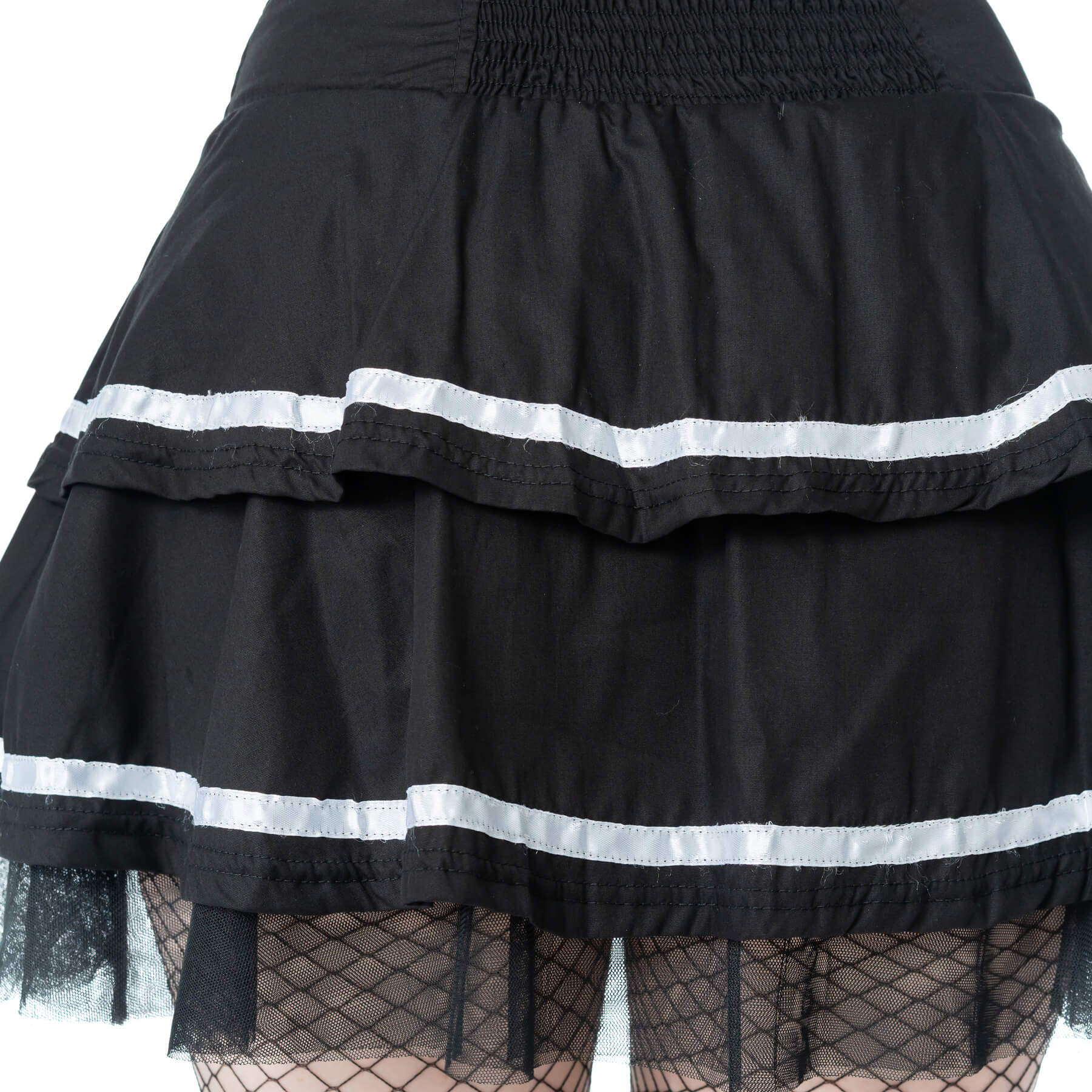 PHANTOM WALTZ SKIRT – BLACK/WHITE