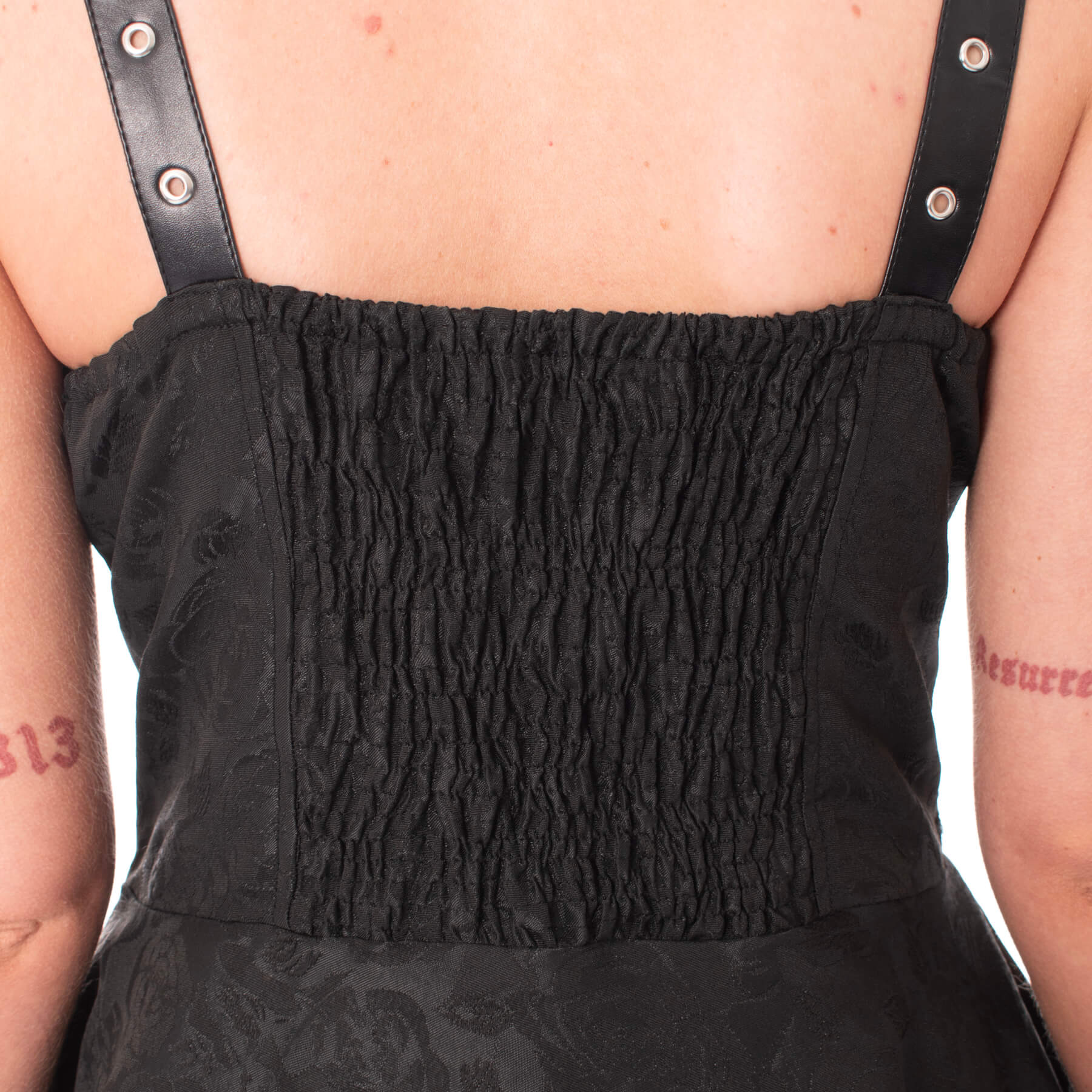 RAVENS ROSE DRESS – BLACK