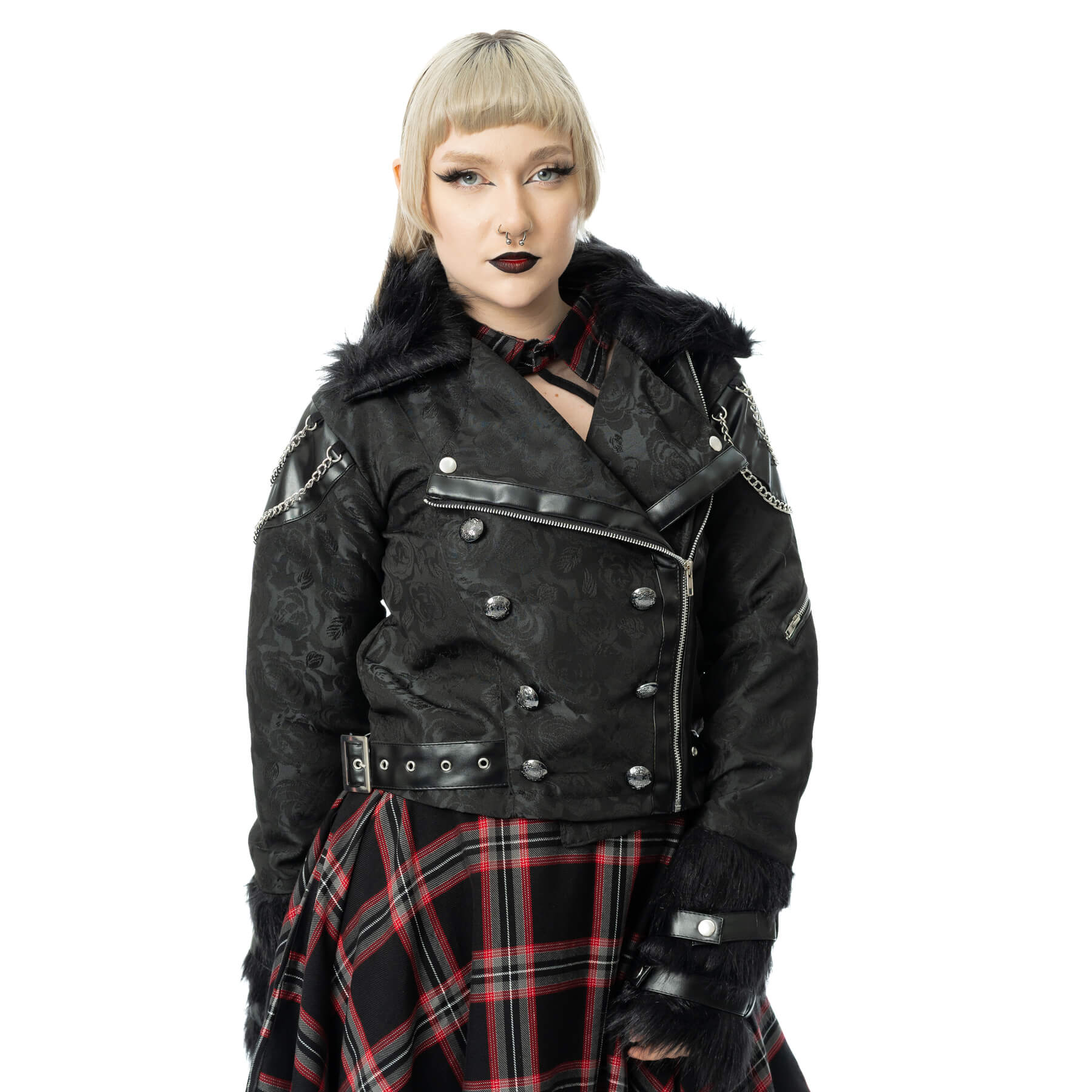 RAVENS ROSE JACKET – BLACK