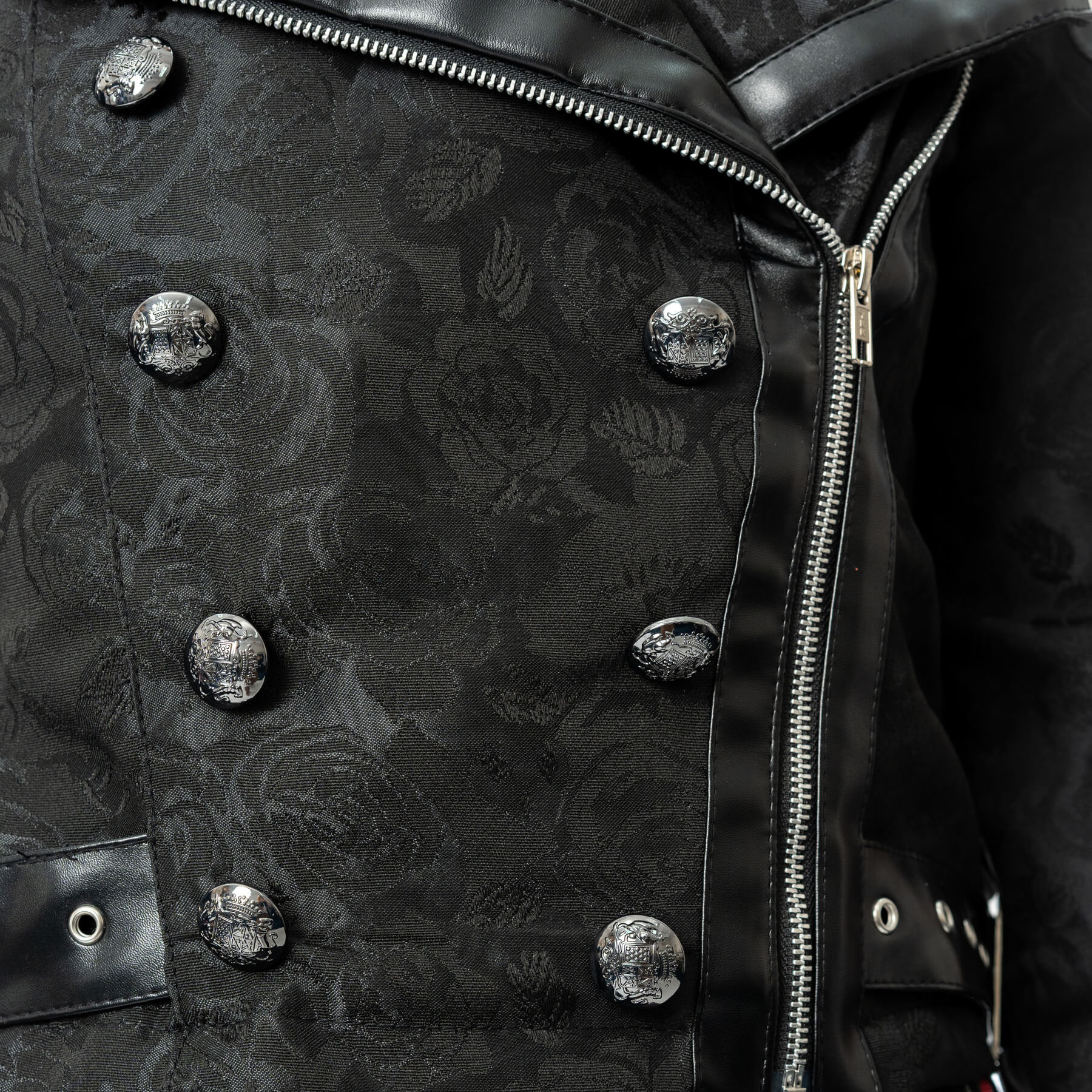 RAVENS ROSE JACKET – BLACK