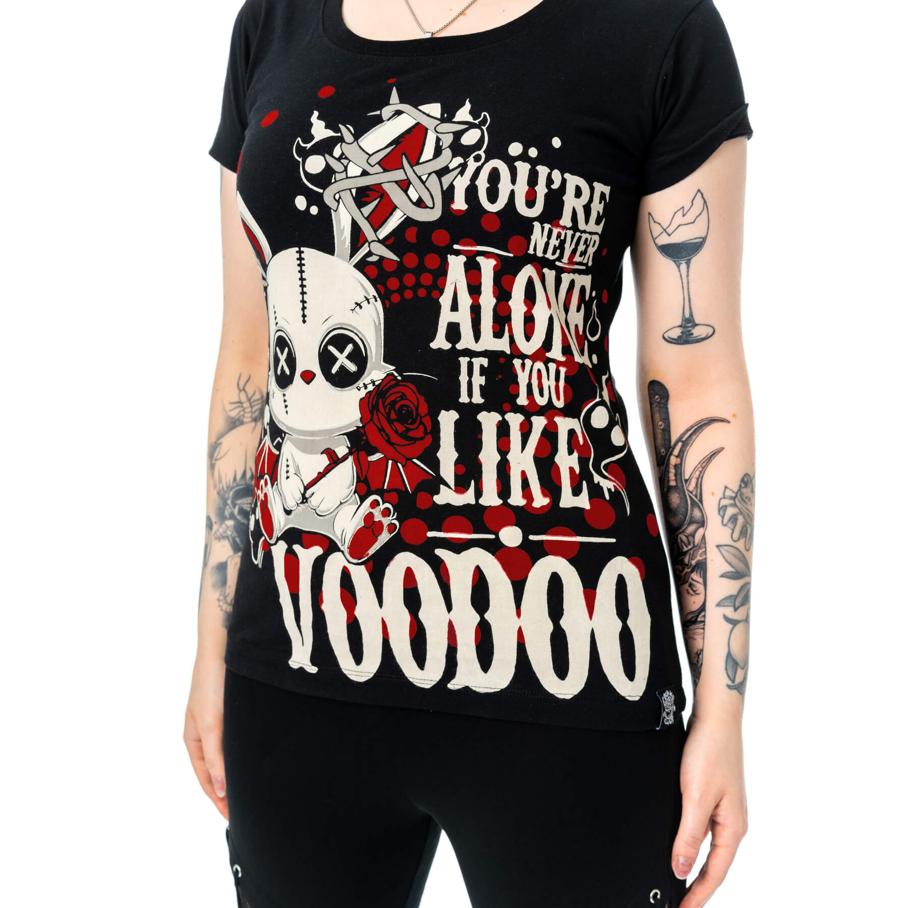 RITUAL BUNNY T SHIRT – BLACK