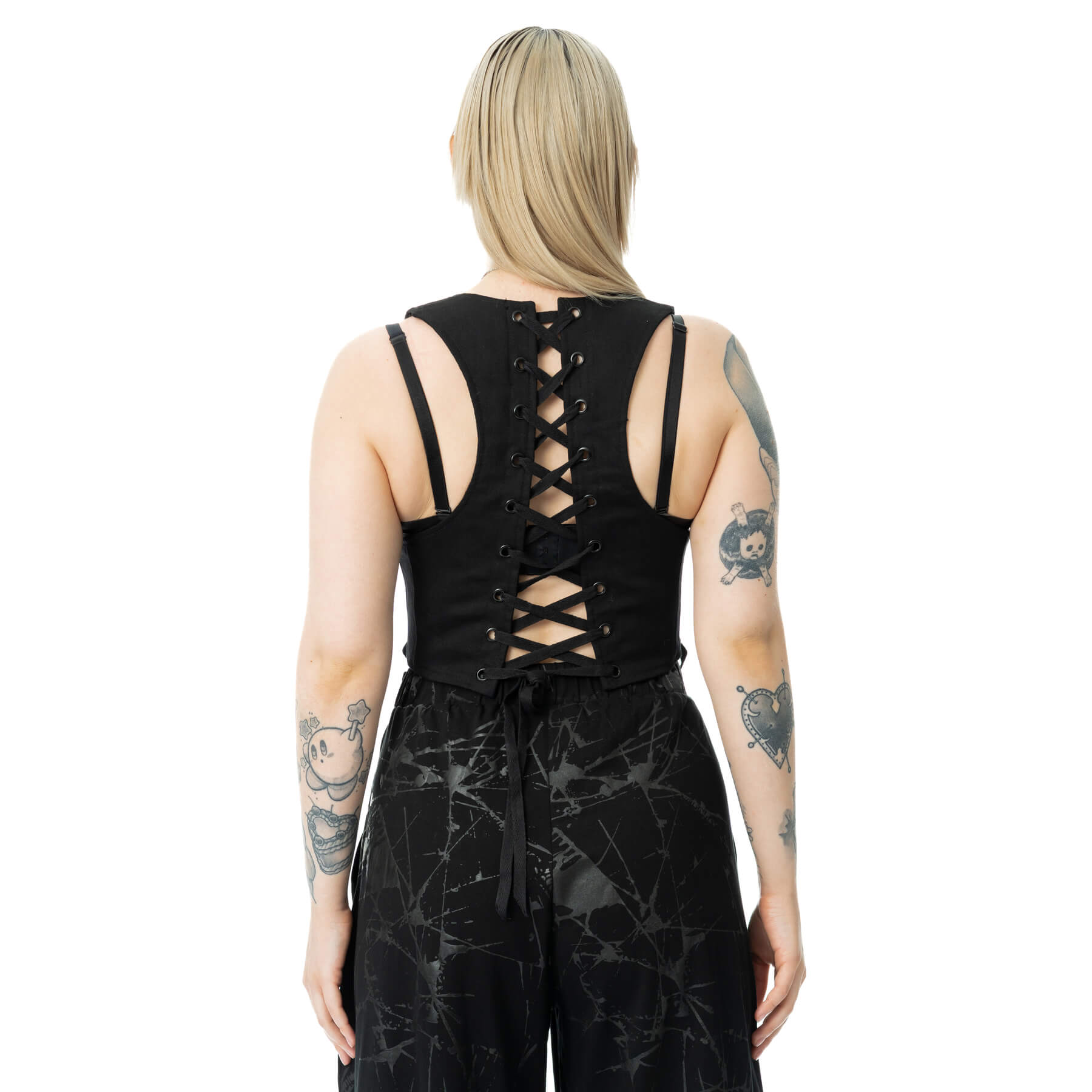 ROWENA VEST – BLACK