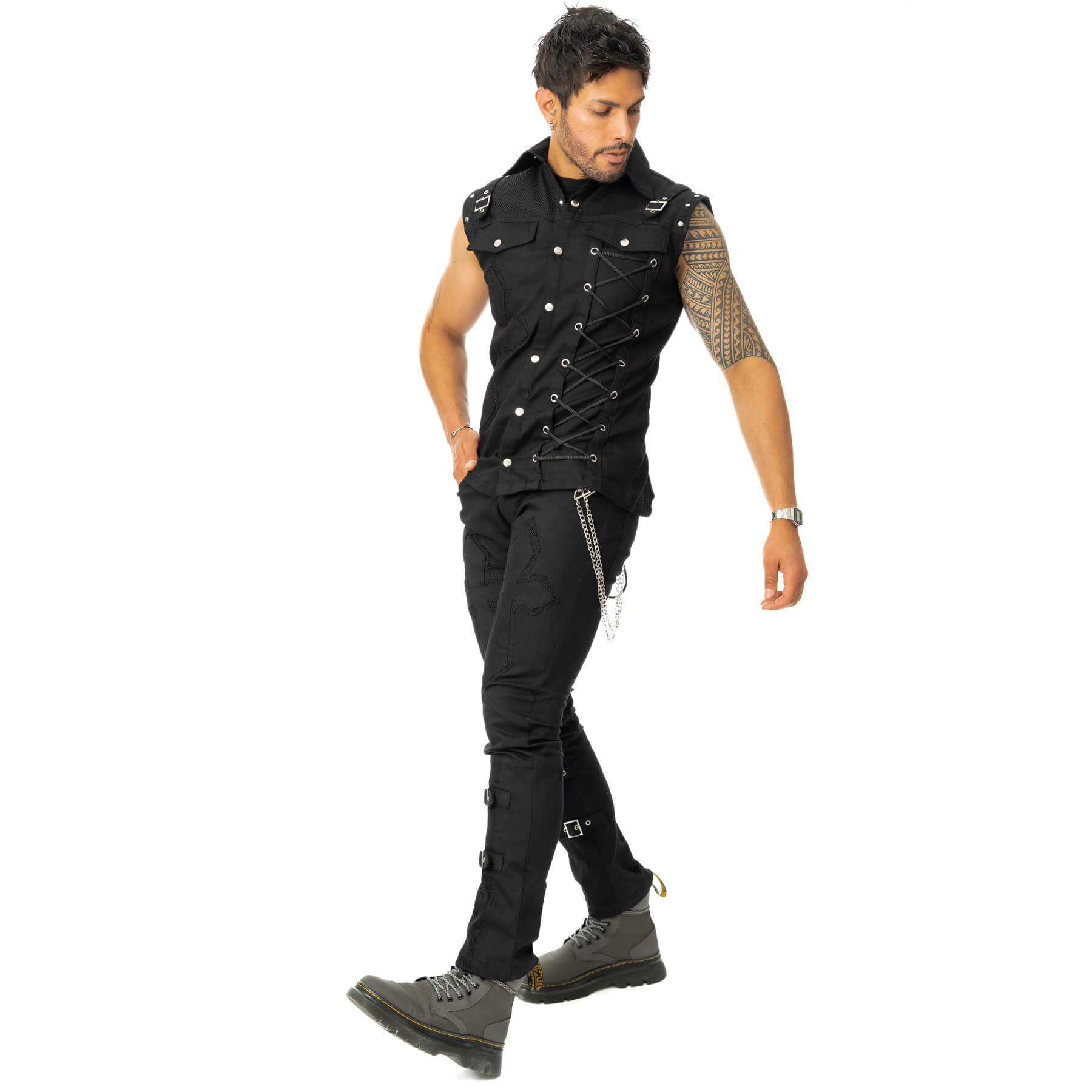SANCTIFIED SINS PANTS – BLACK