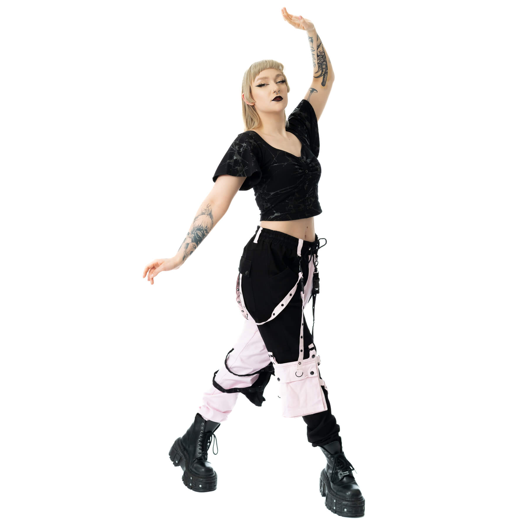SHADOWGLASS TOP – BLACK