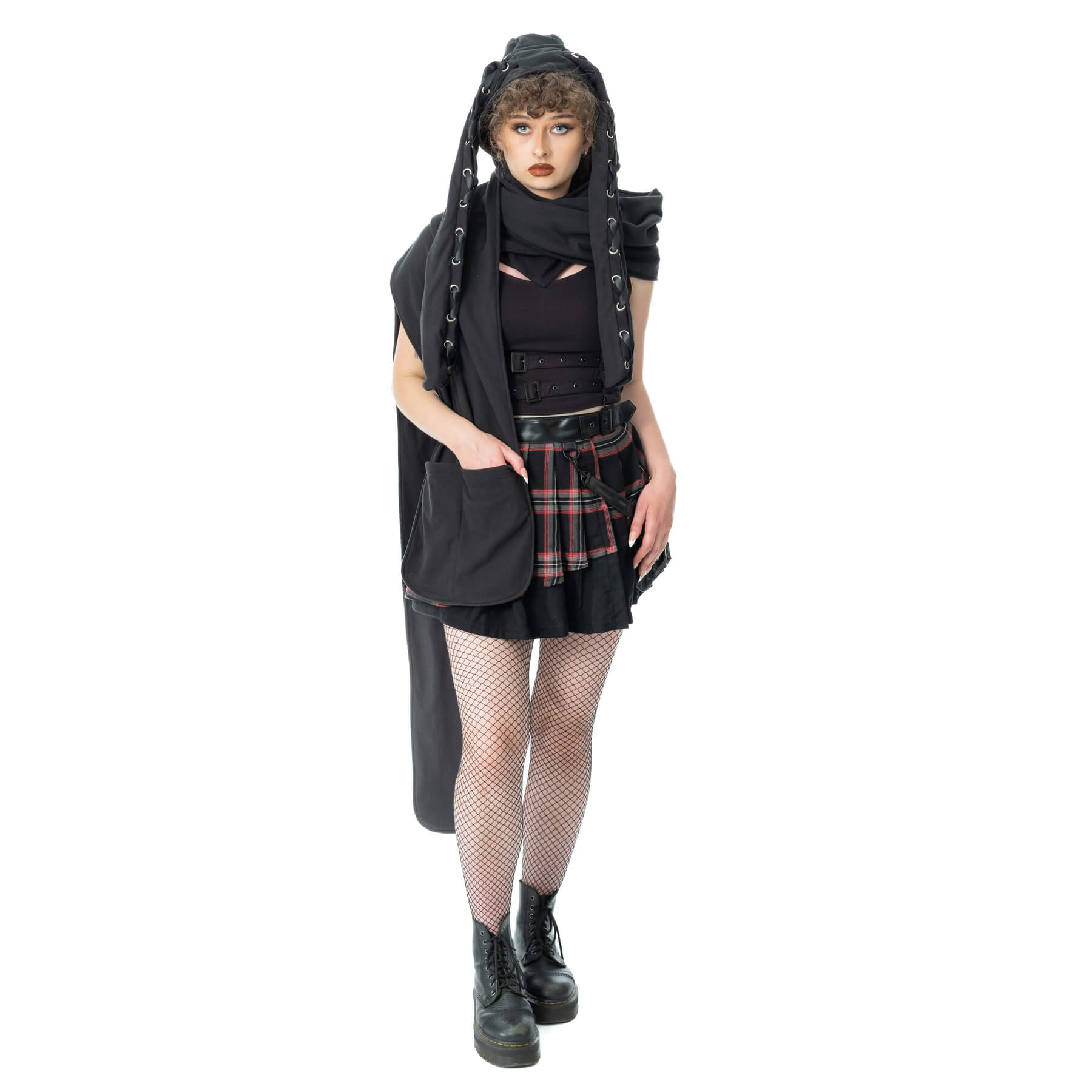 SKELLY BUNNY HAT – BLACK